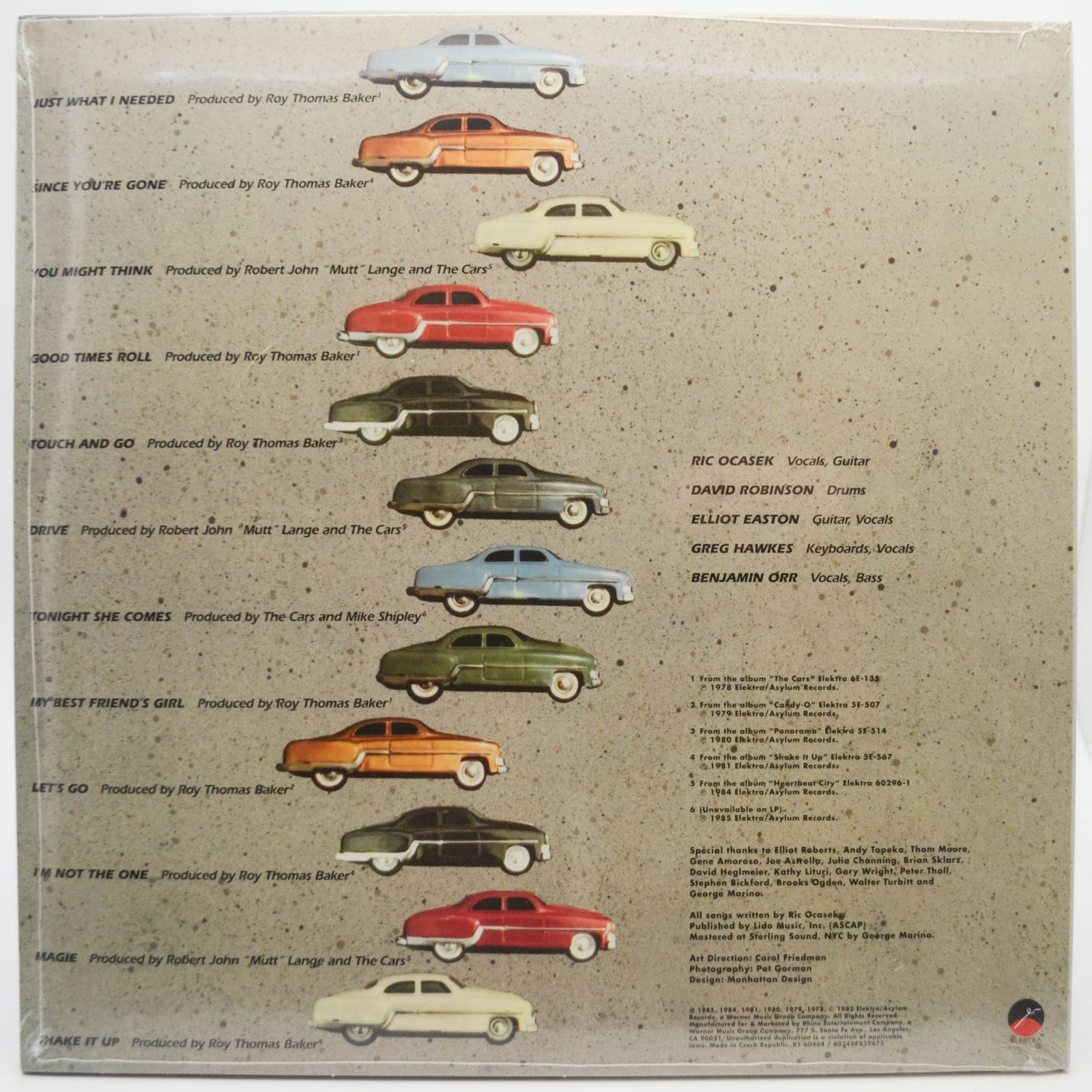 Cars — The Cars Greatest Hits, 1985