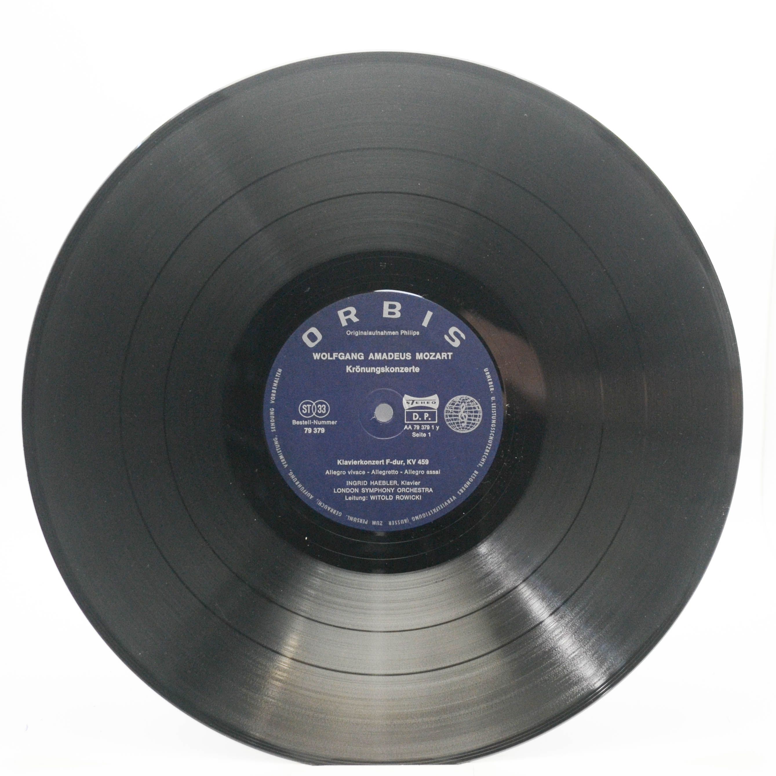 Mozart, Ingrid Haebler, Witold Rowicki — Krönungskonzerte, 1963