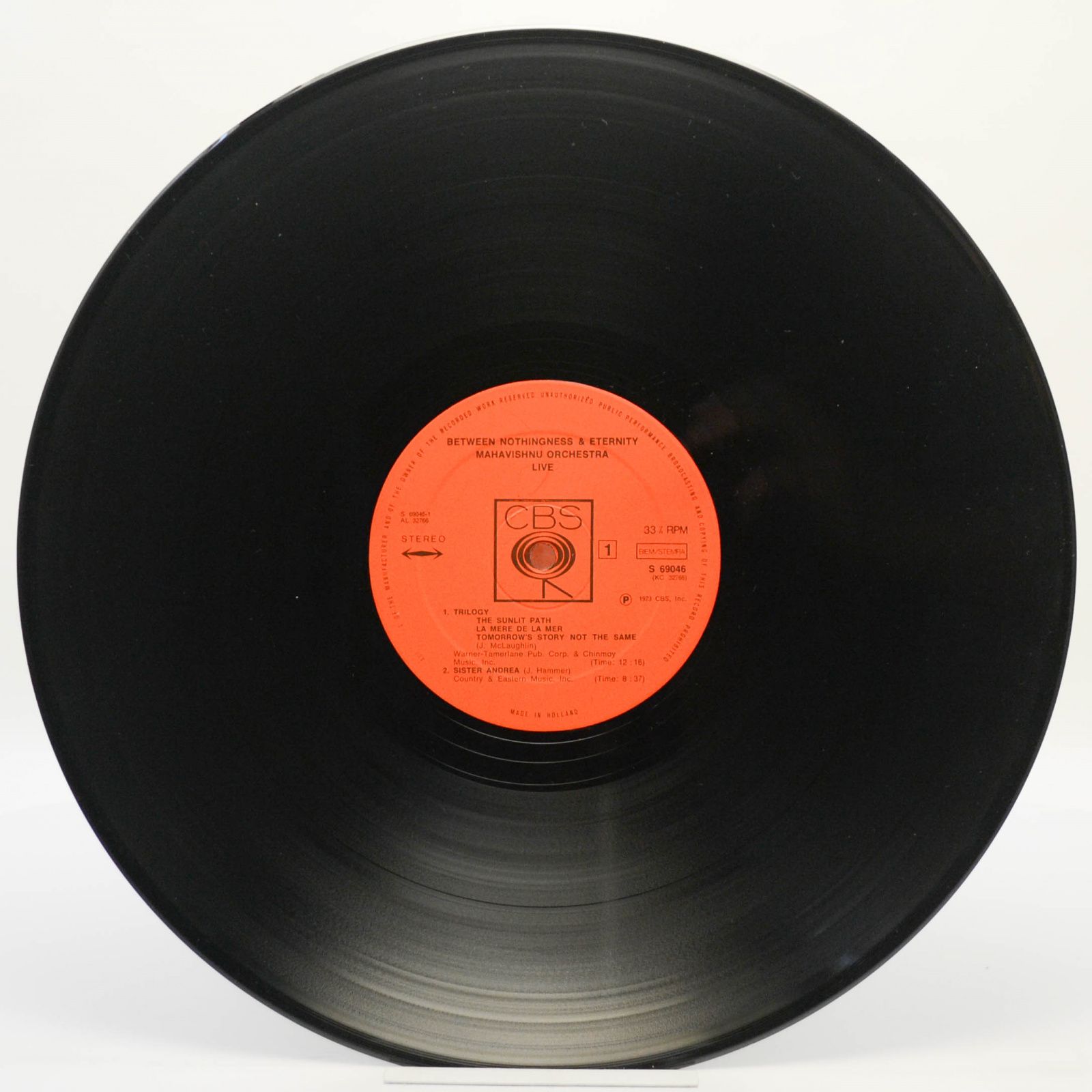 Mahavishnu Orchestra — Between Nothingness & Eternity, 1973