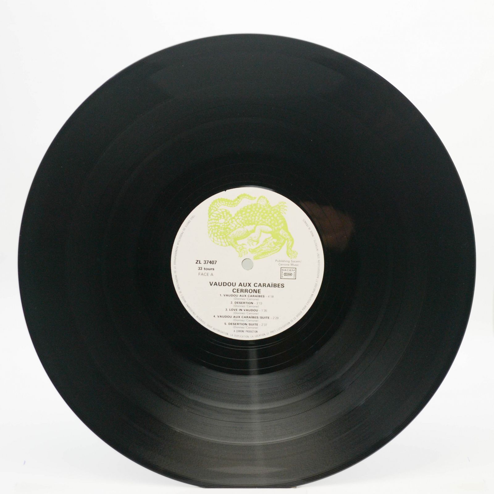 Cerrone — Vaudou Aux Caraïbes (1-st, France), 1980