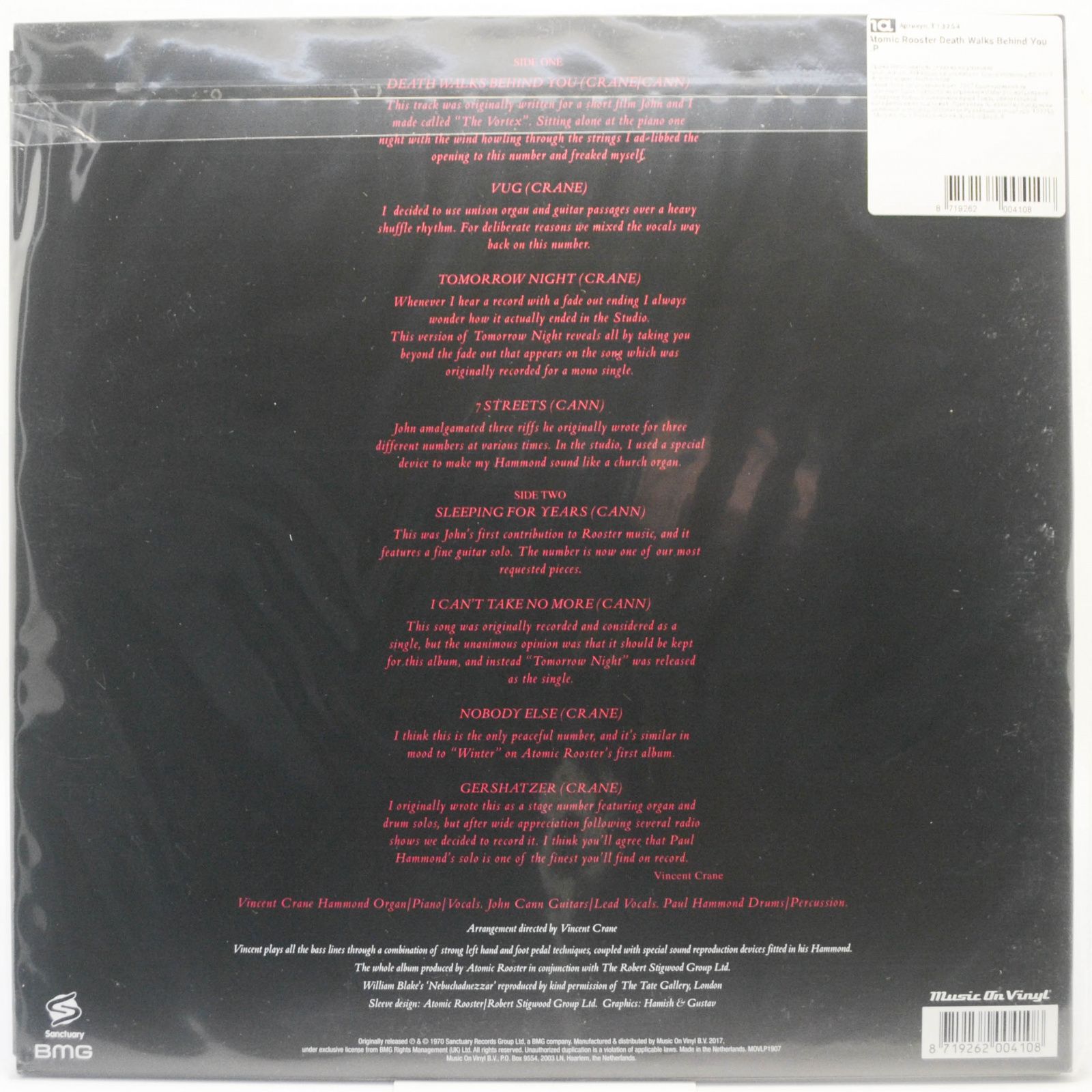 Atomic Rooster — Death Walks Behind You, 1970