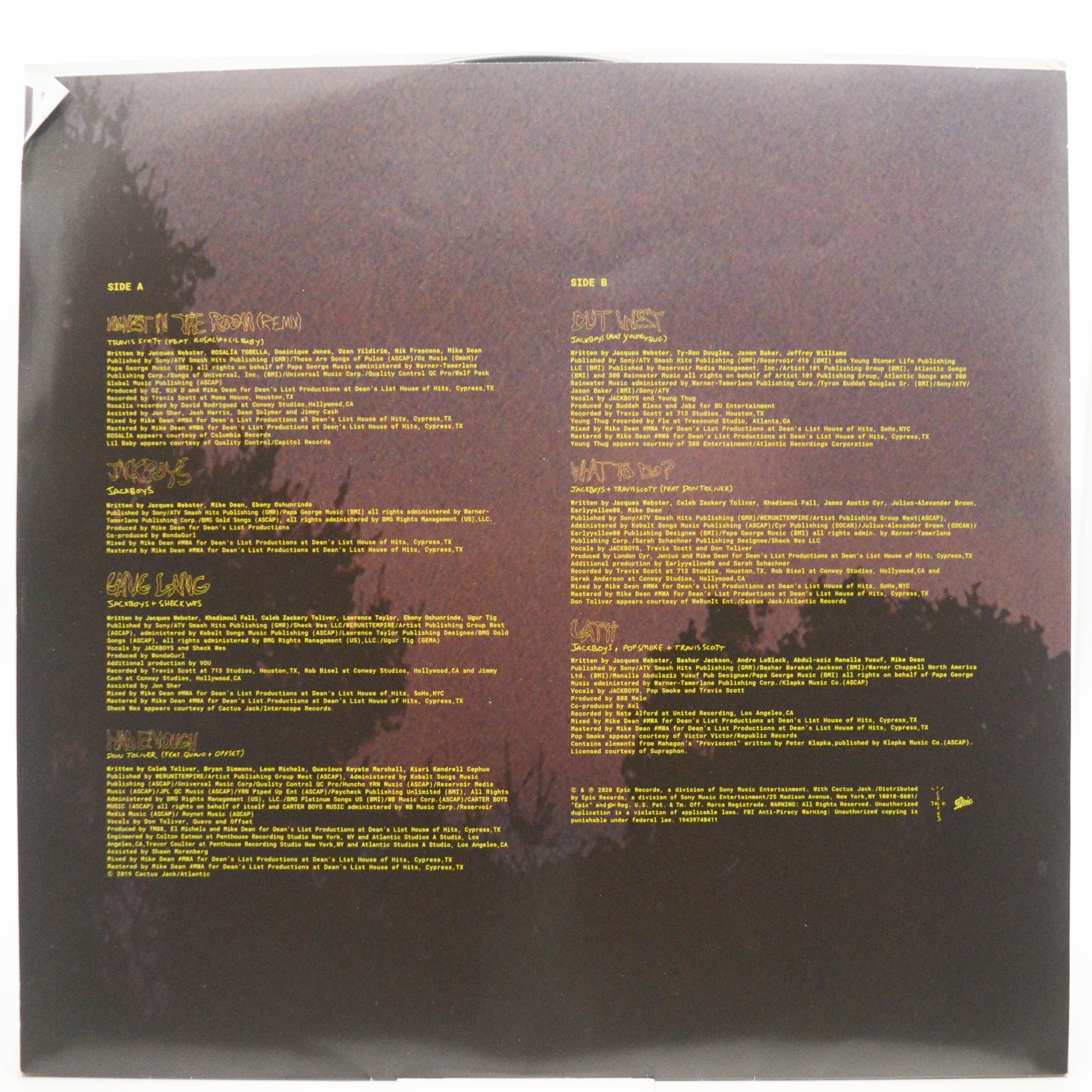 Jackboys — Jackboys (1-st, USA), 2020