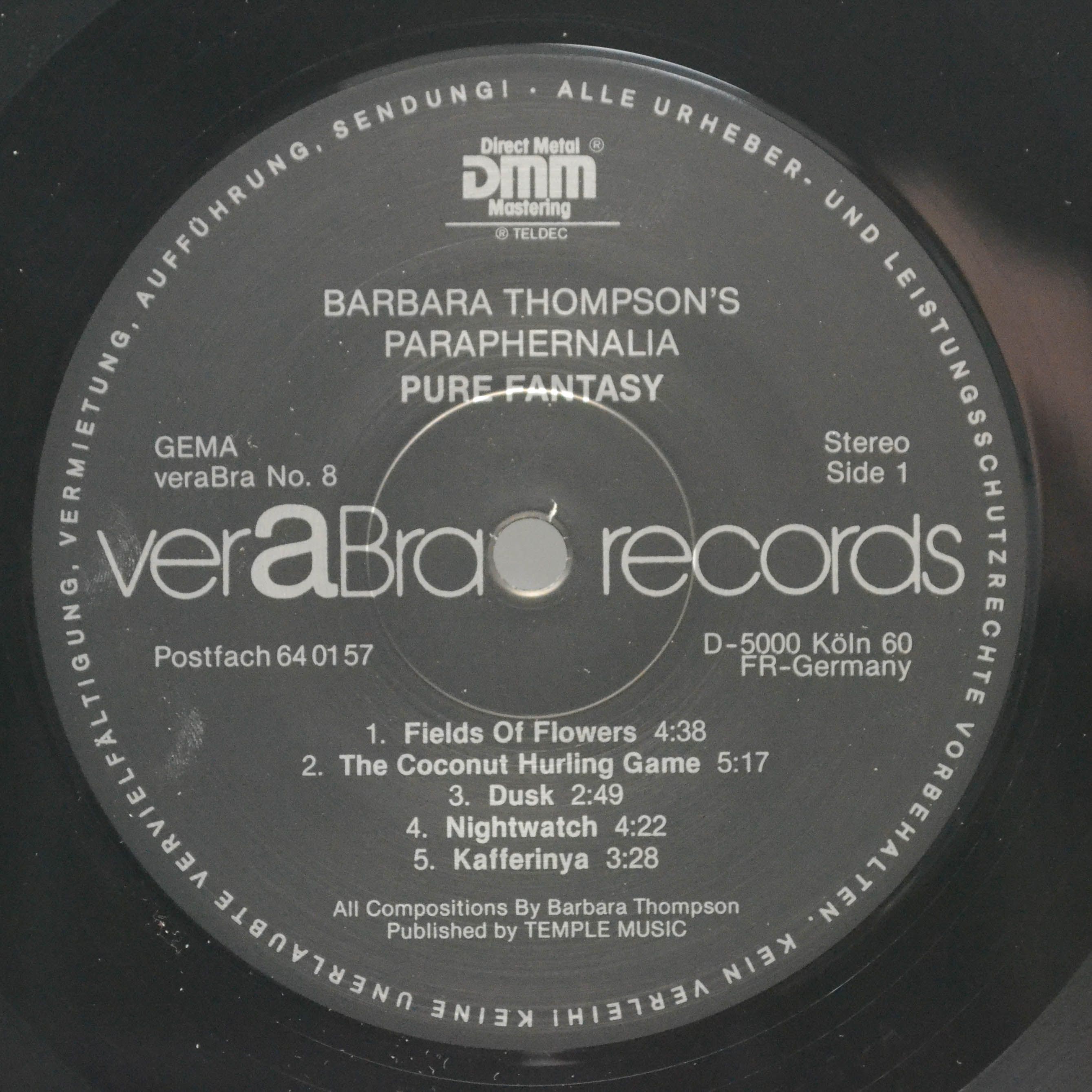 Barbara Thompson's Paraphernalia — Pure Fantasy, 1984