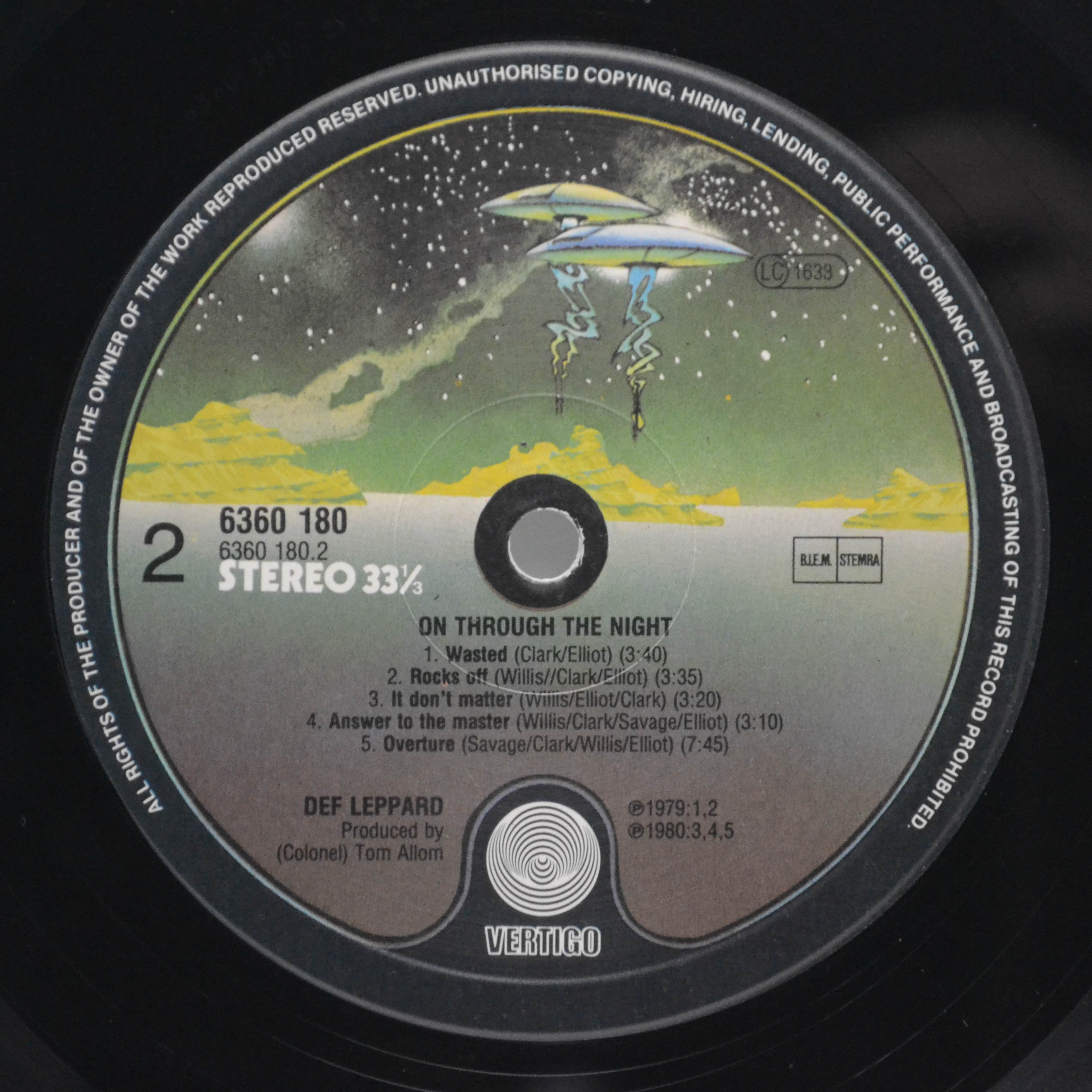 Def Leppard — On Through The Night, 1980