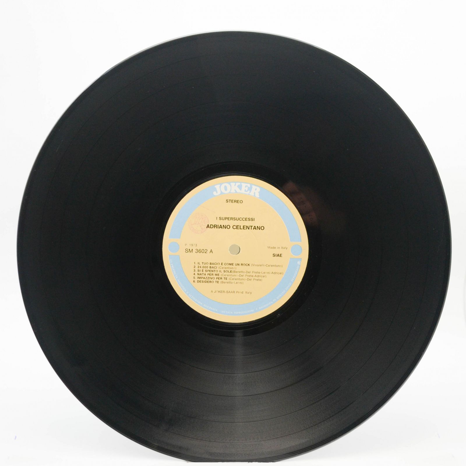 Adriano Celentano — 12 Super Successi (Italy), 1973