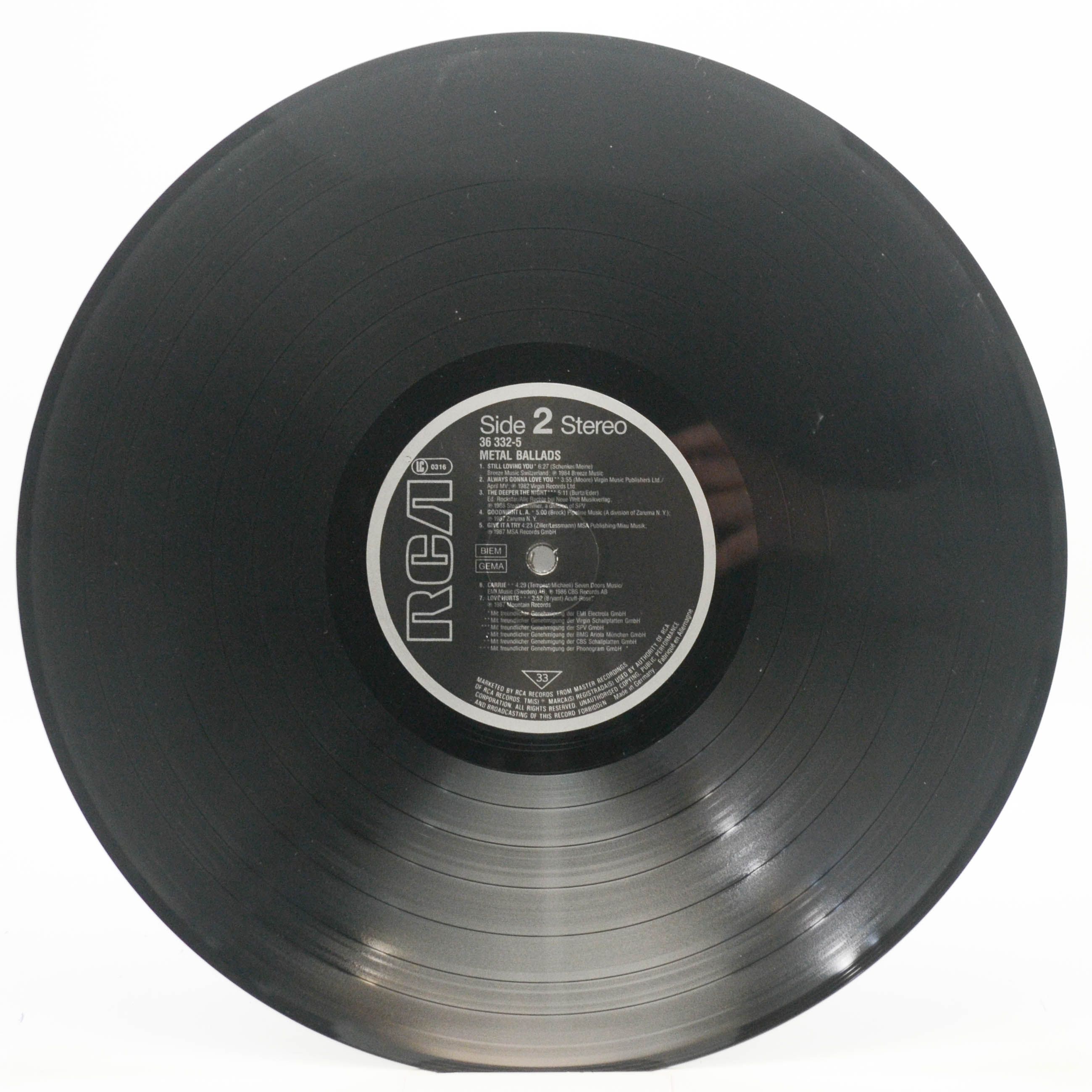 Various — Metal Ballads, 1988