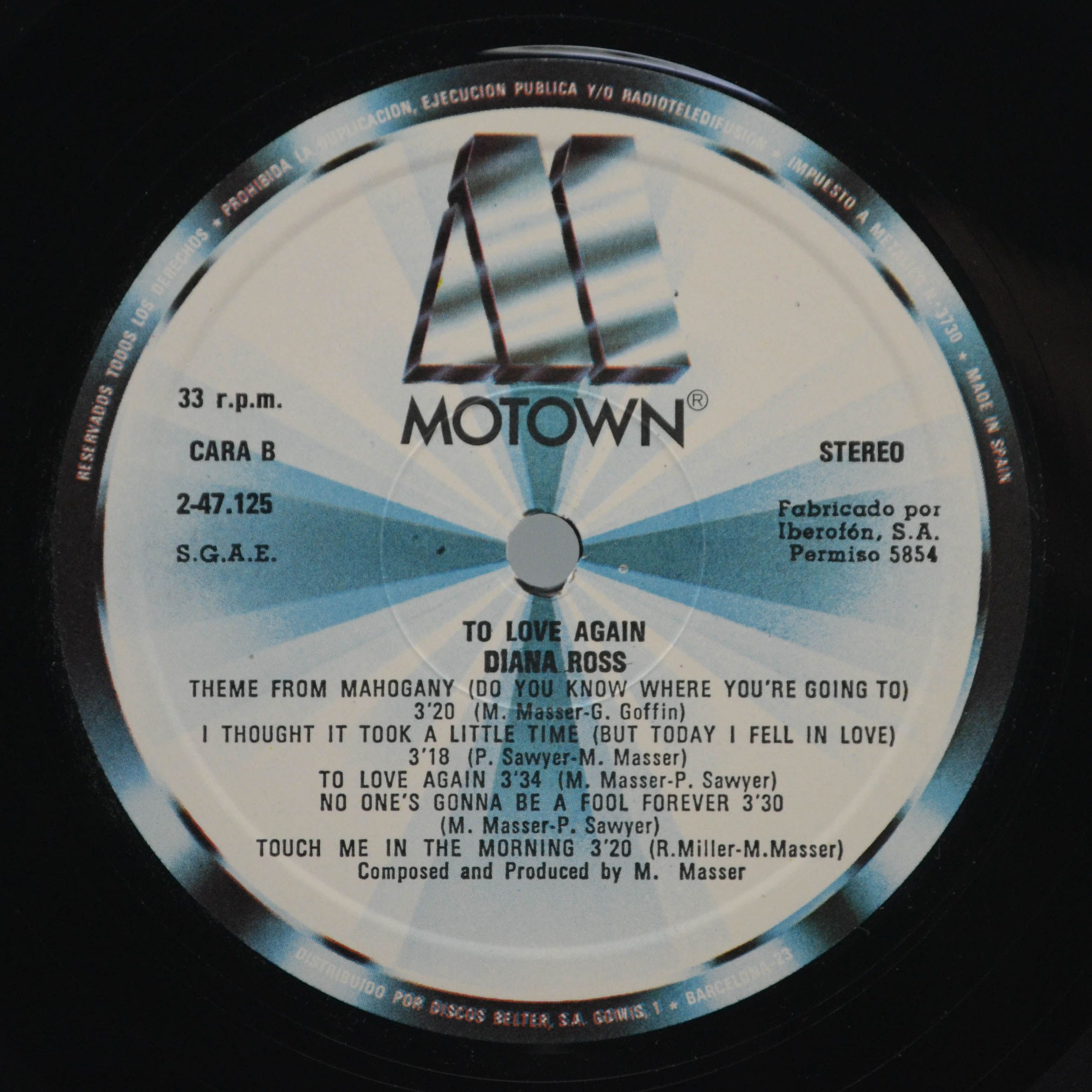 Diana Ross — To Love Again, 1981