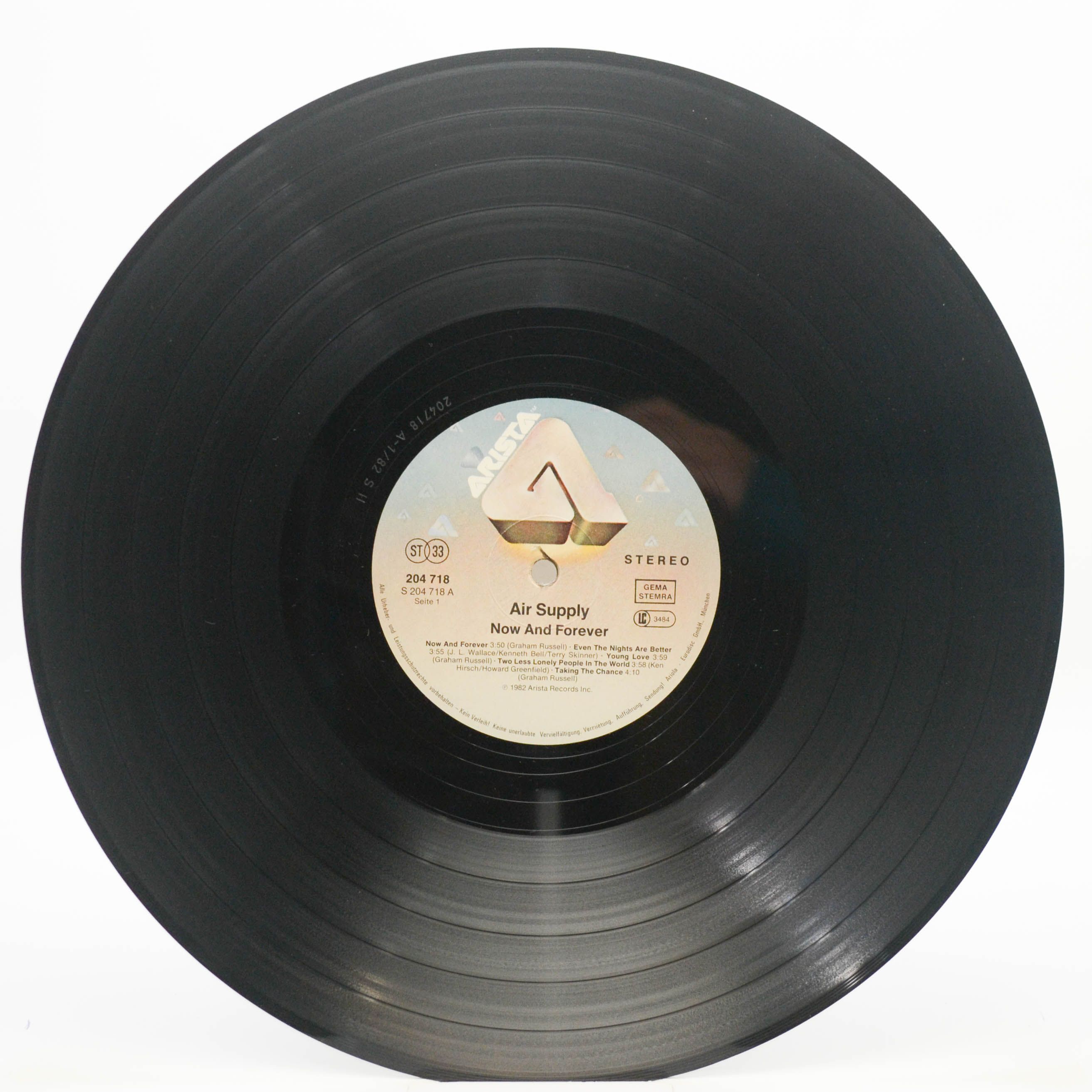 Air Supply — Now And Forever, 1982