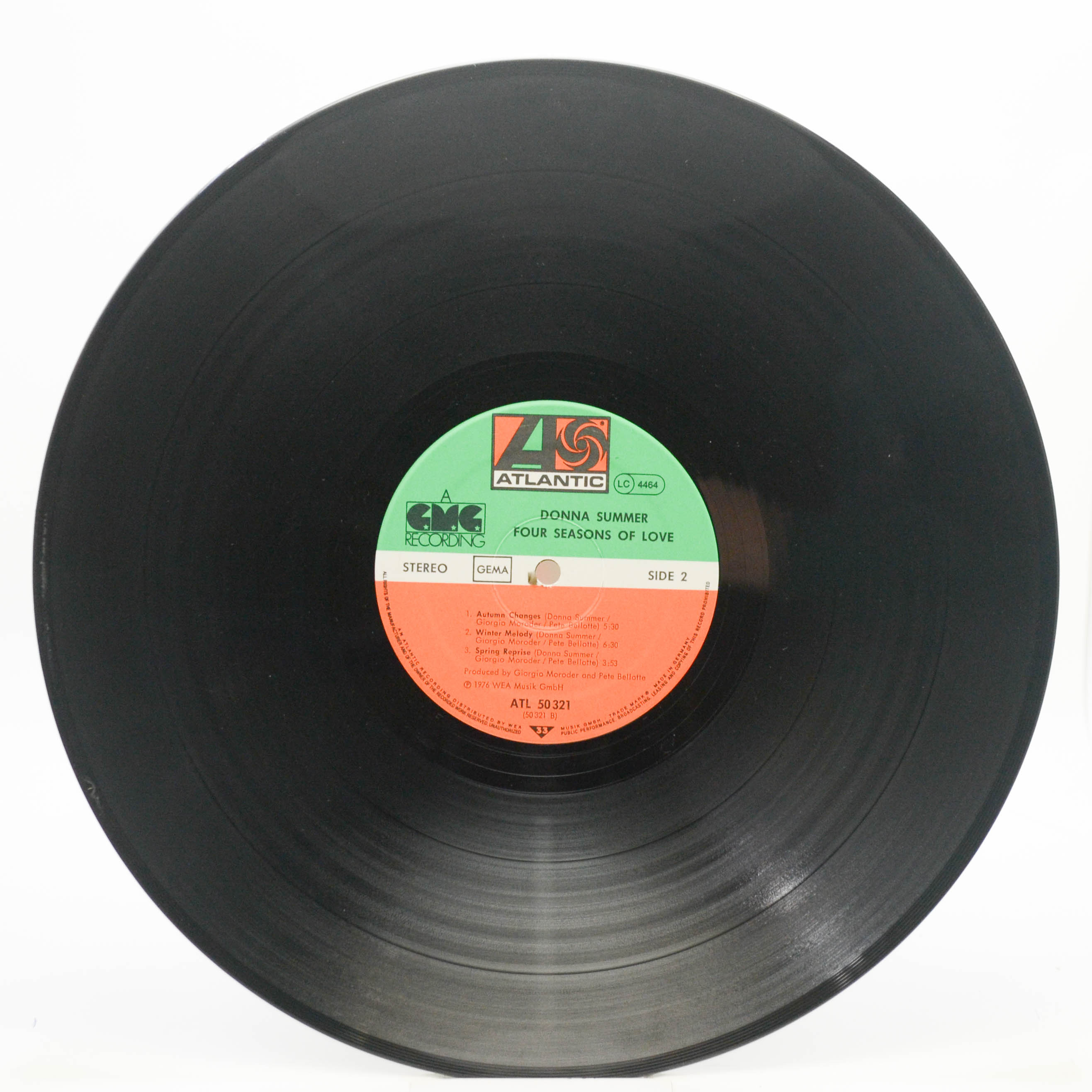 Donna Summer — Four Seasons Of Love (poster), 1977