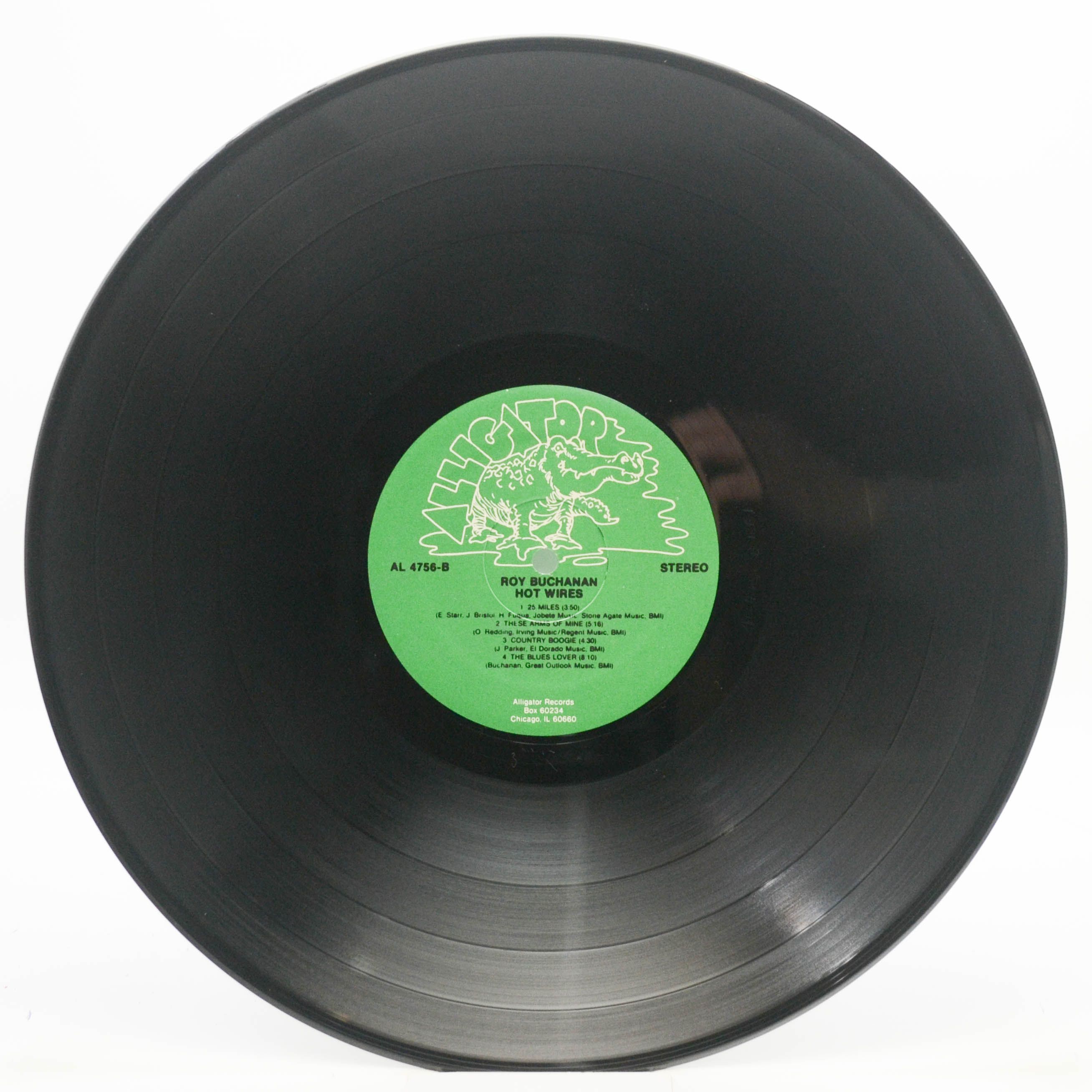 Roy Buchanan — Hot Wires (1-st, USA), 1987