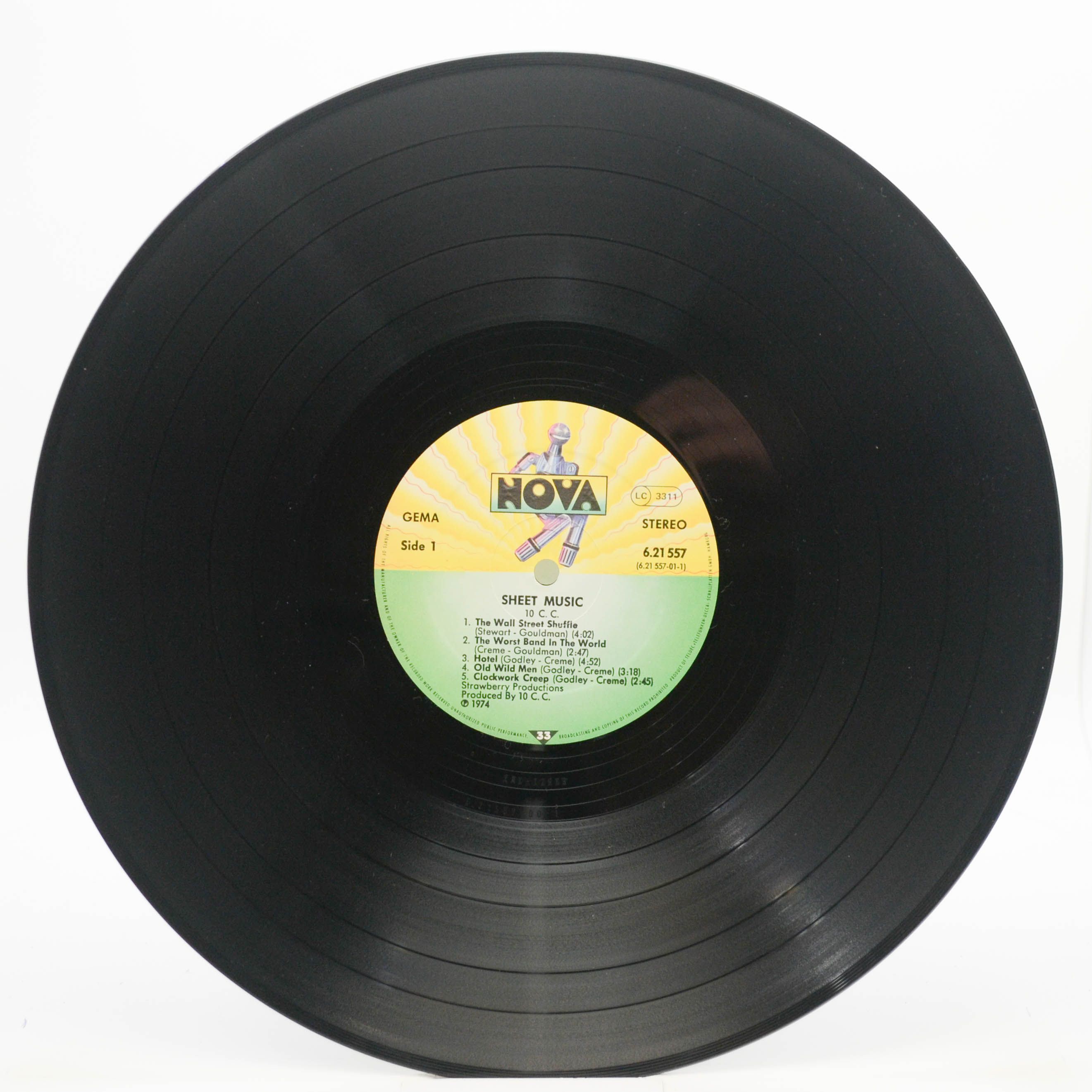 10cc — Sheet Music, 1974