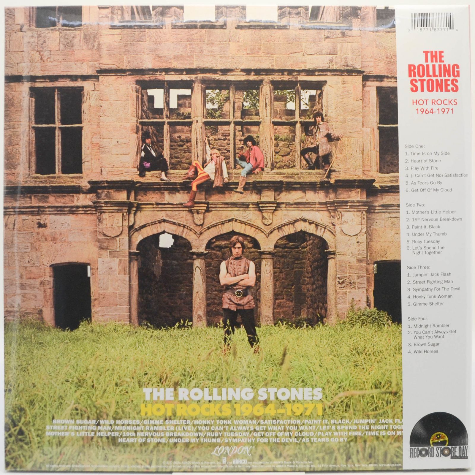 Rolling Stones — Hot Rocks 1964-1971 (2LP), 1971