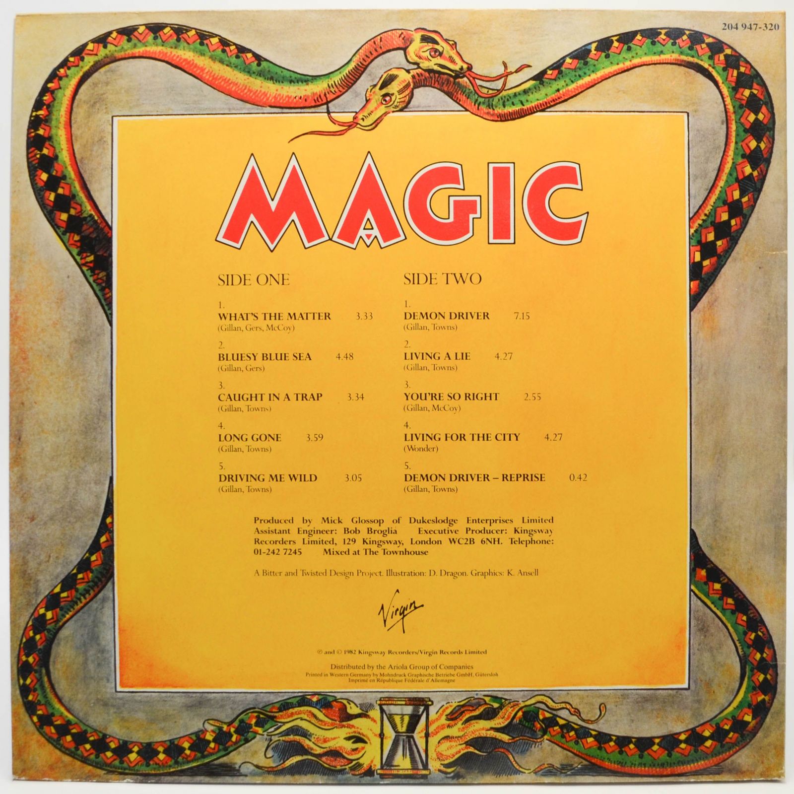 Gillan — Magic, 1982