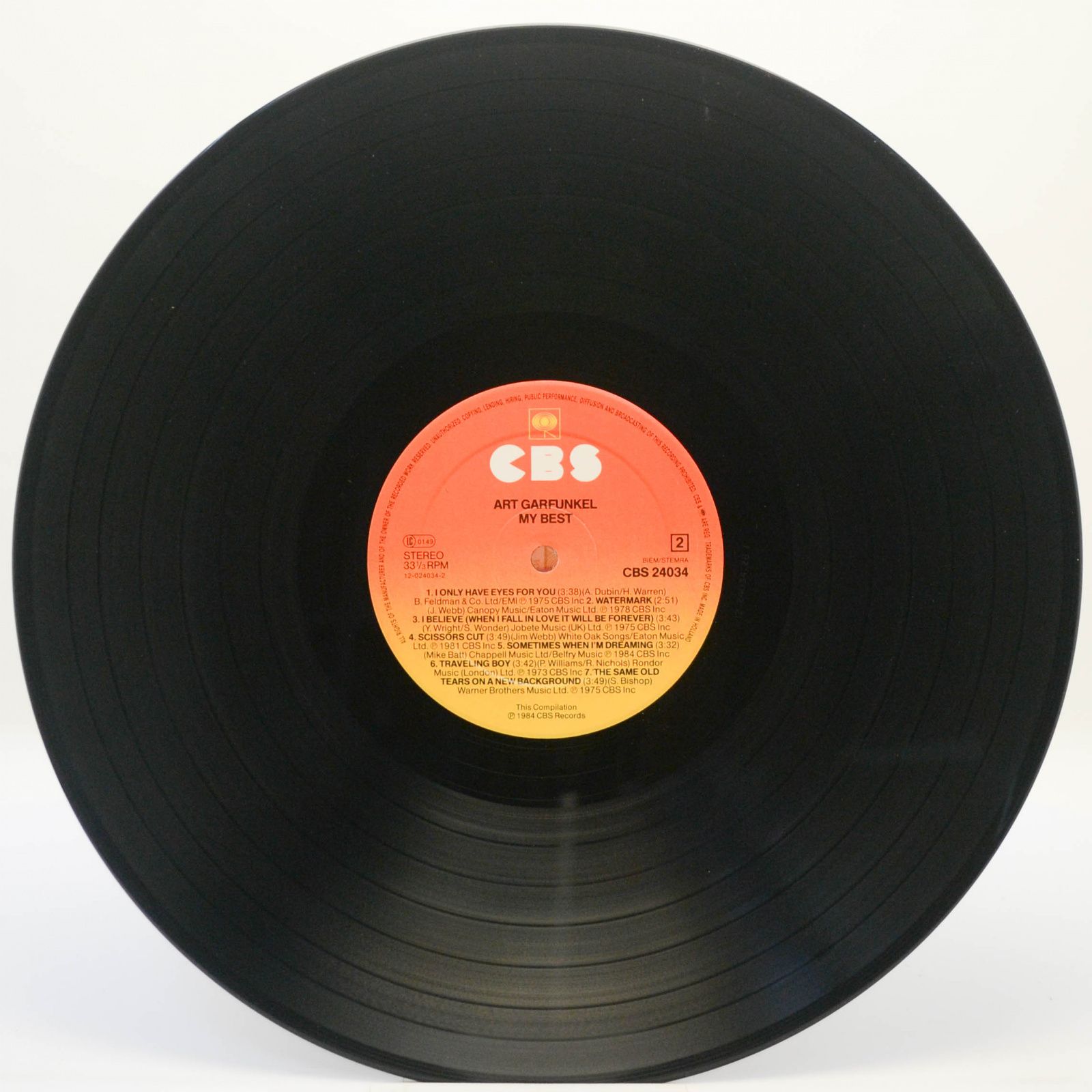 Art Garfunkel — My Best, 1984