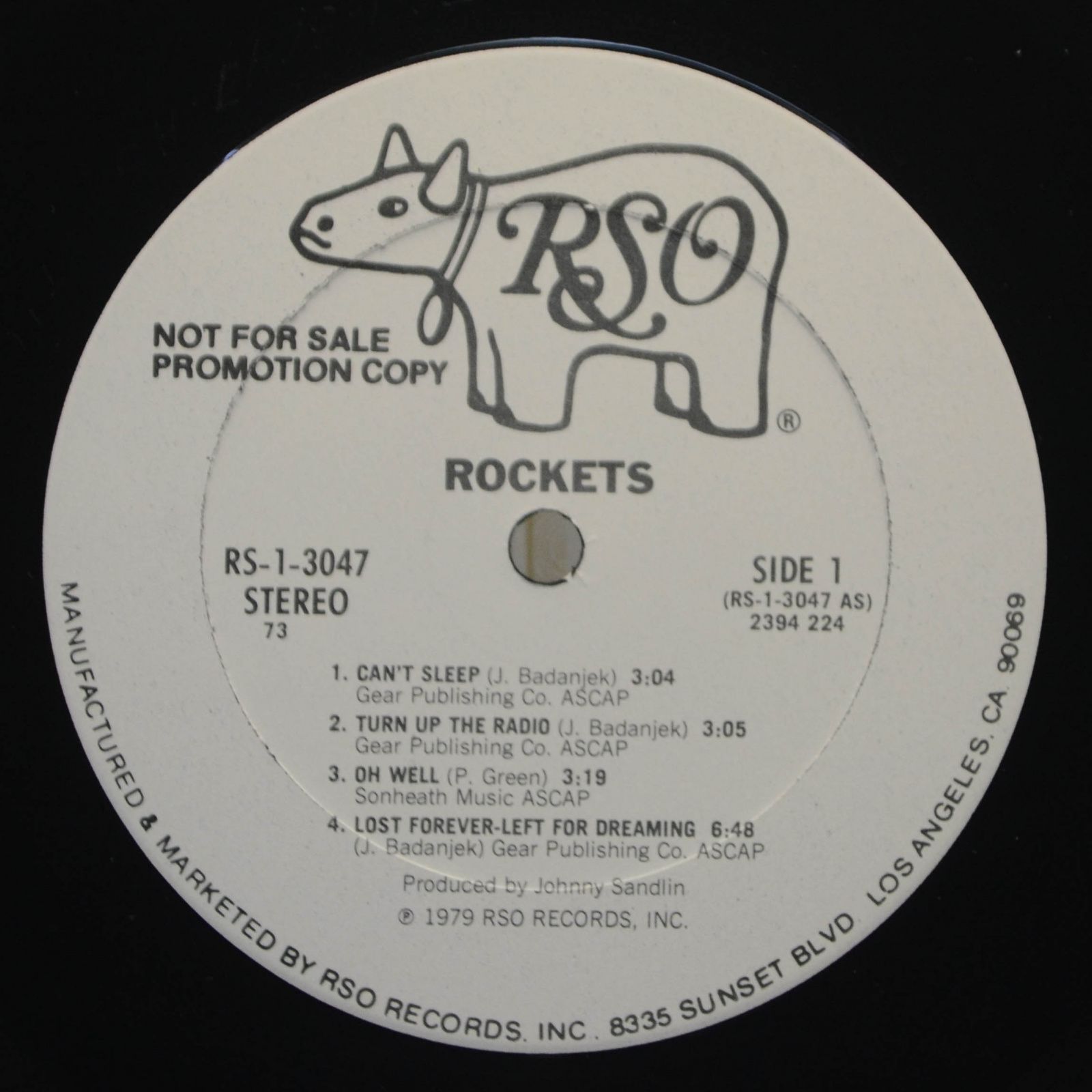 Rockets — Turn Up The Radio (USA), 1979