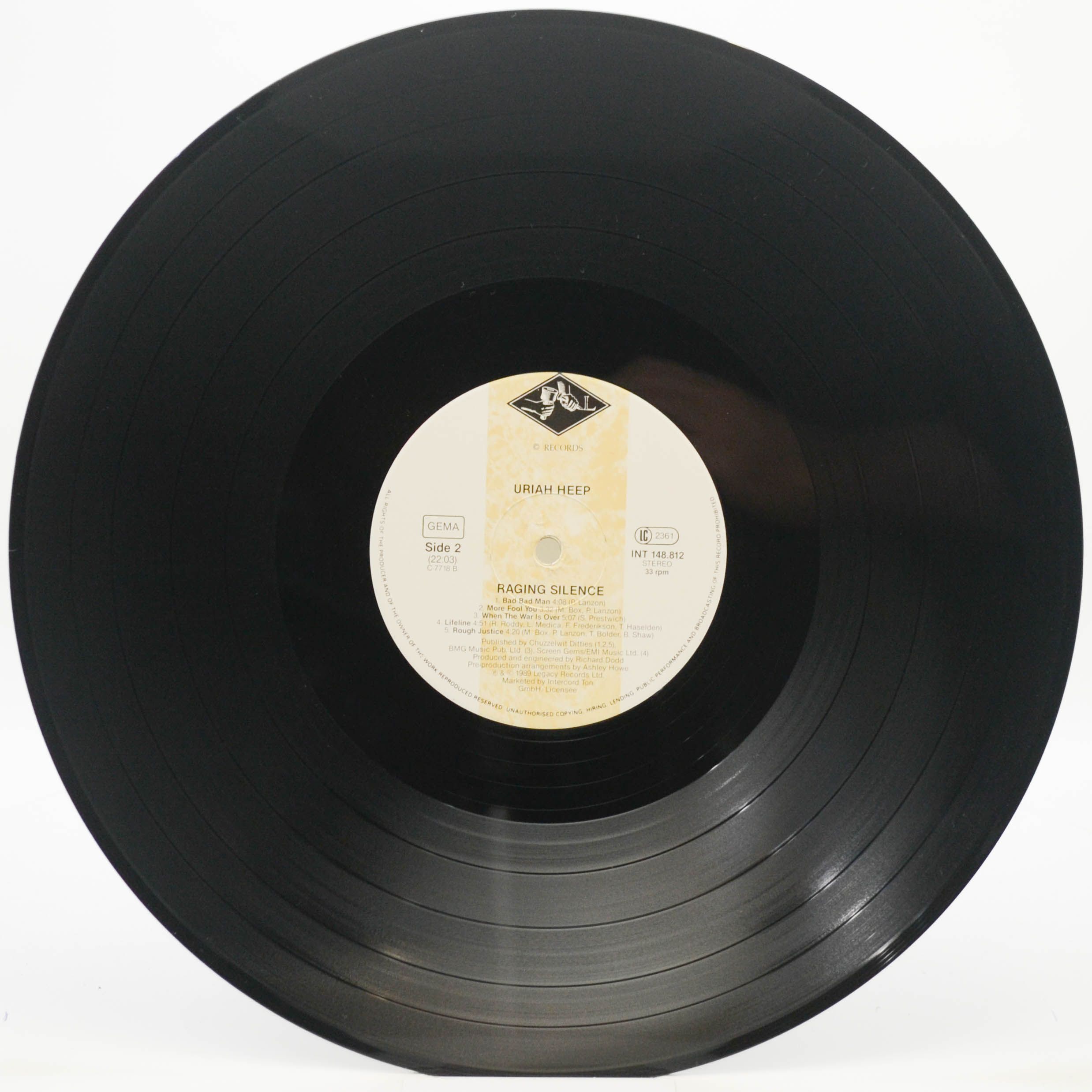 Uriah Heep — Raging Silence, 1989