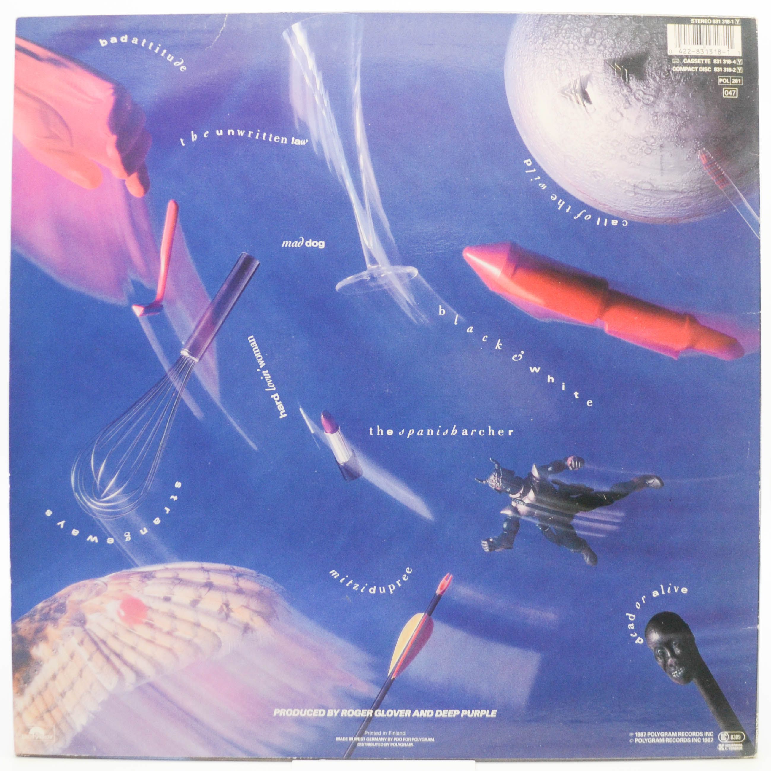 Deep Purple — The House Of Blue Light, 1987