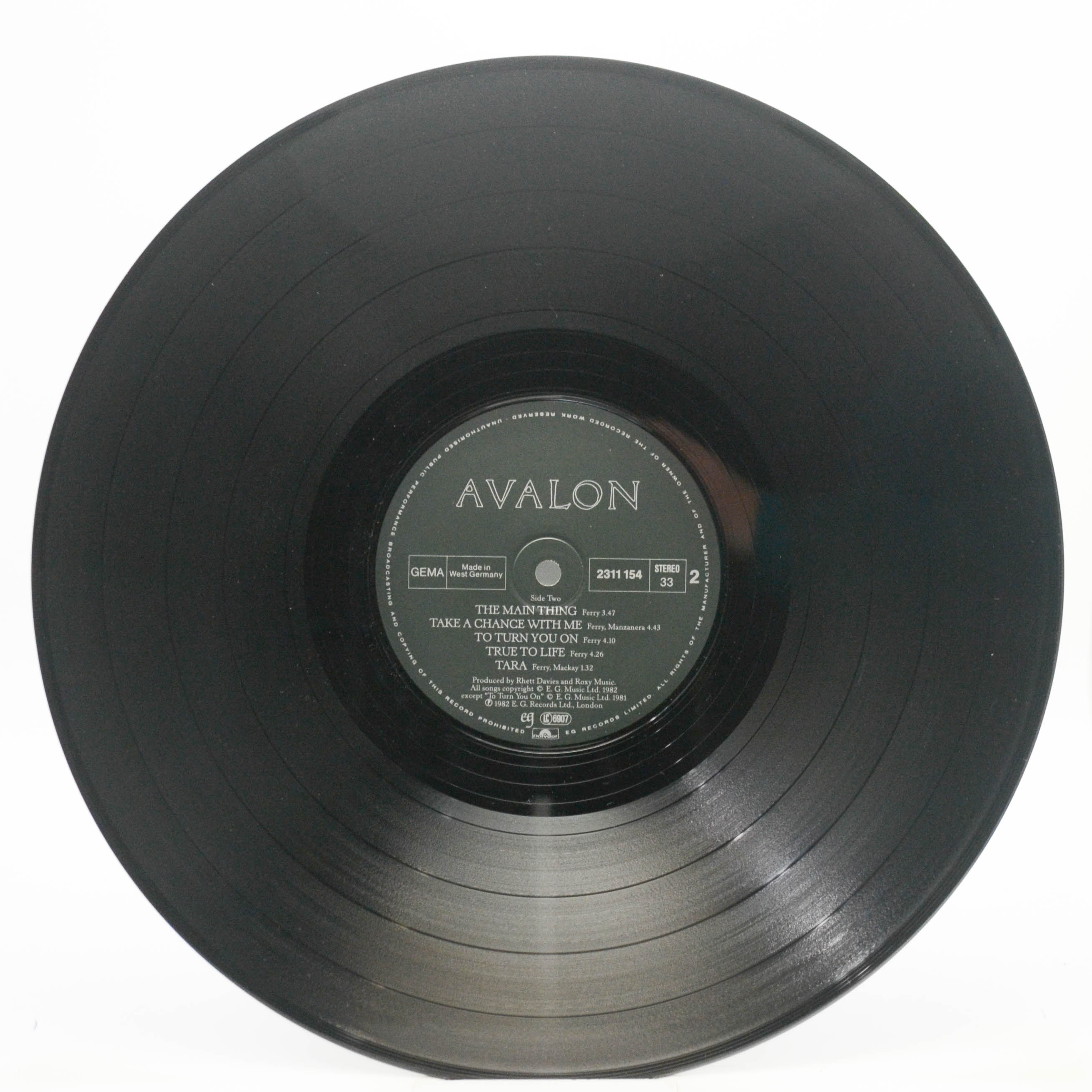 Roxy Music — Avalon, 1982