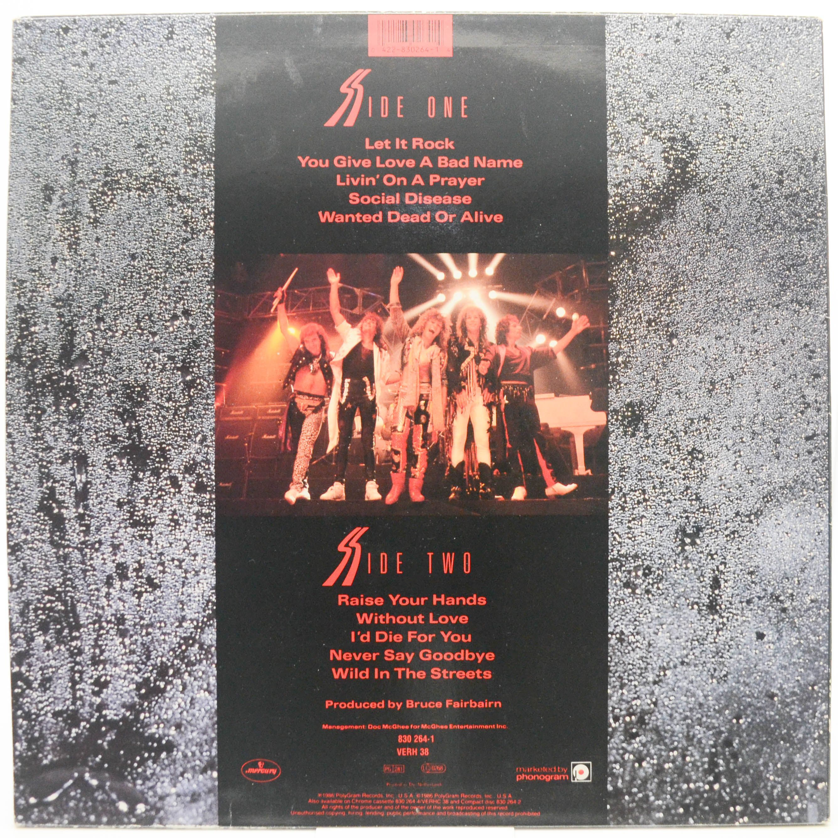 Bon Jovi — Slippery When Wet, 1986