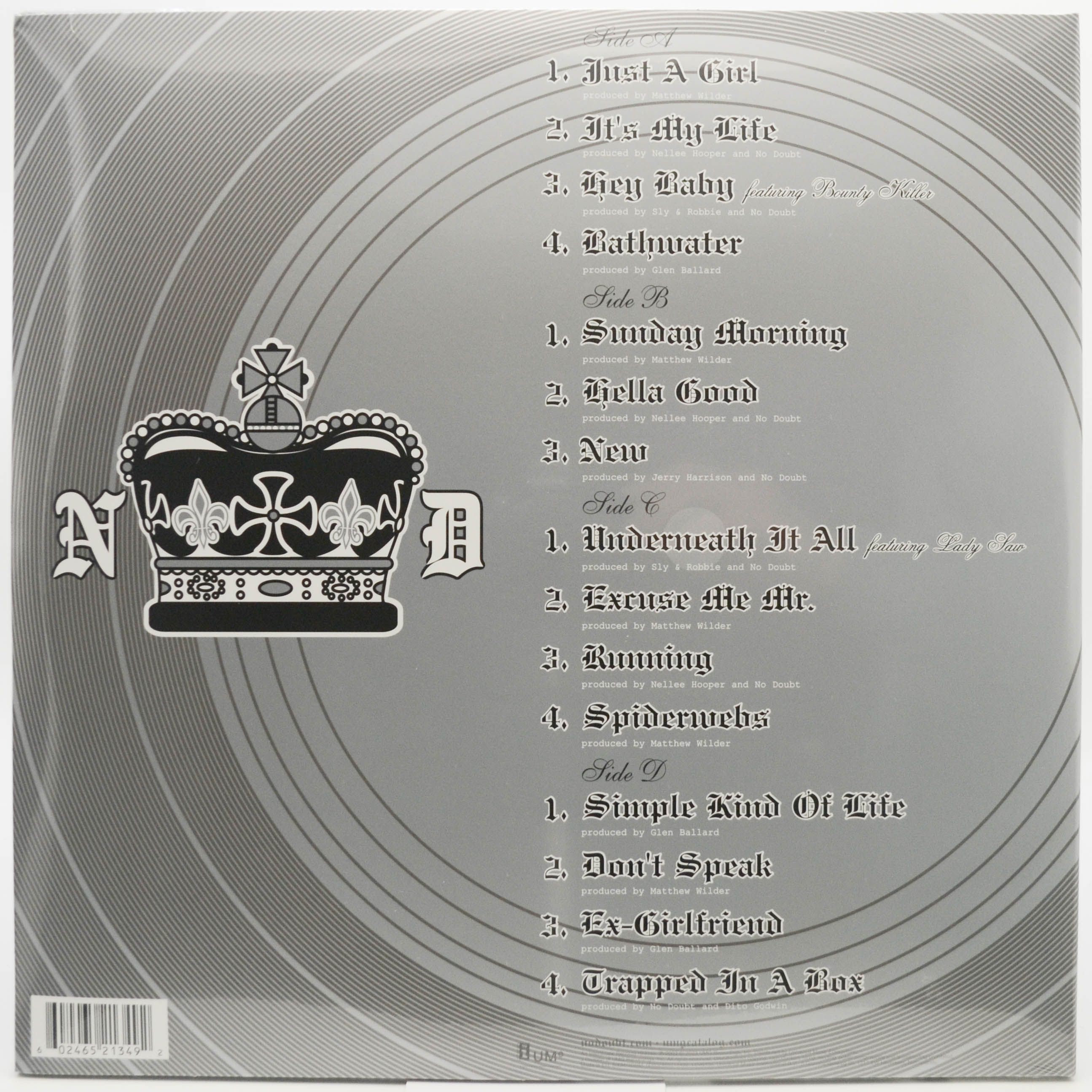 No Doubt — The Singles 1992-2003 (2LP), 2003