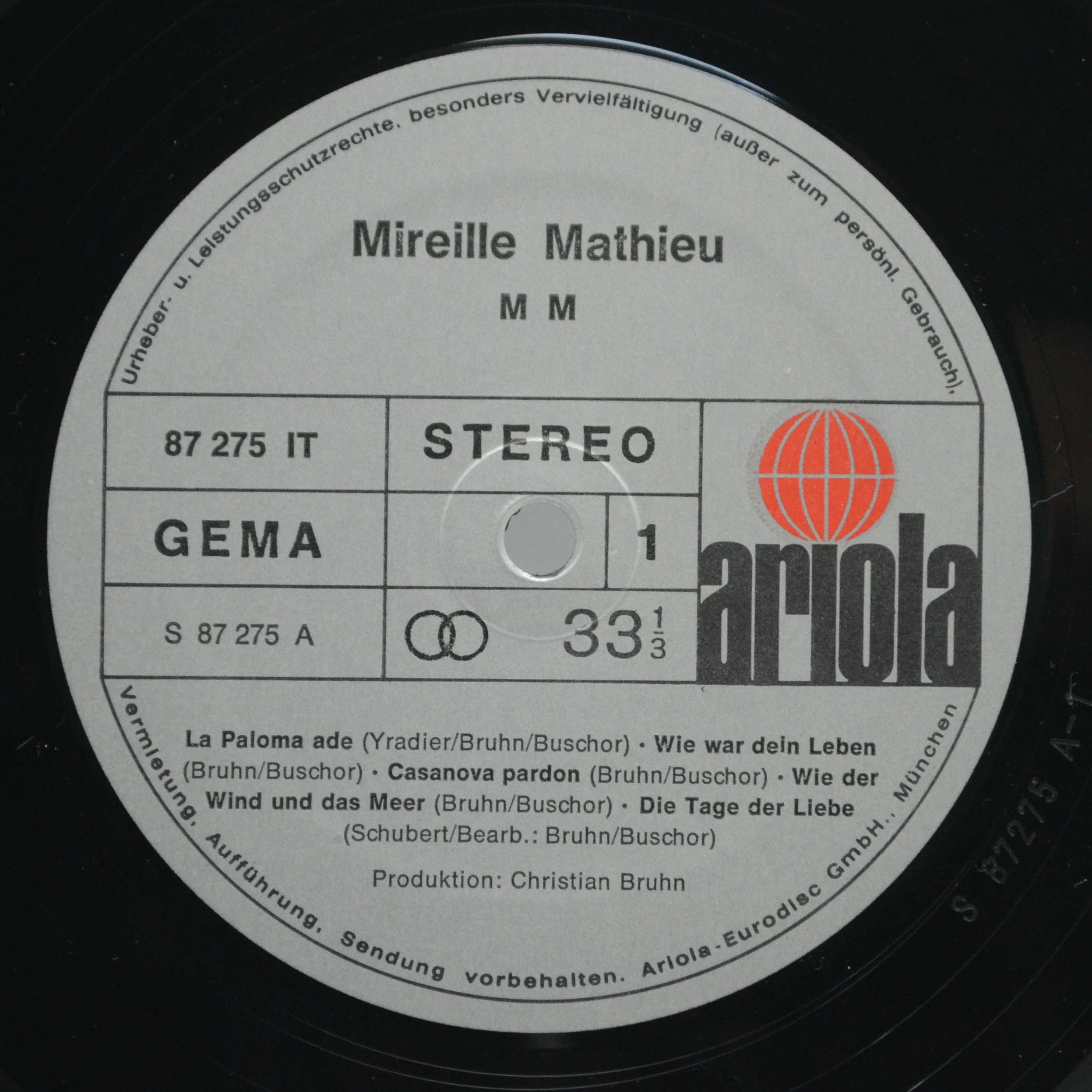 Mireille Mathieu — M M, 1973