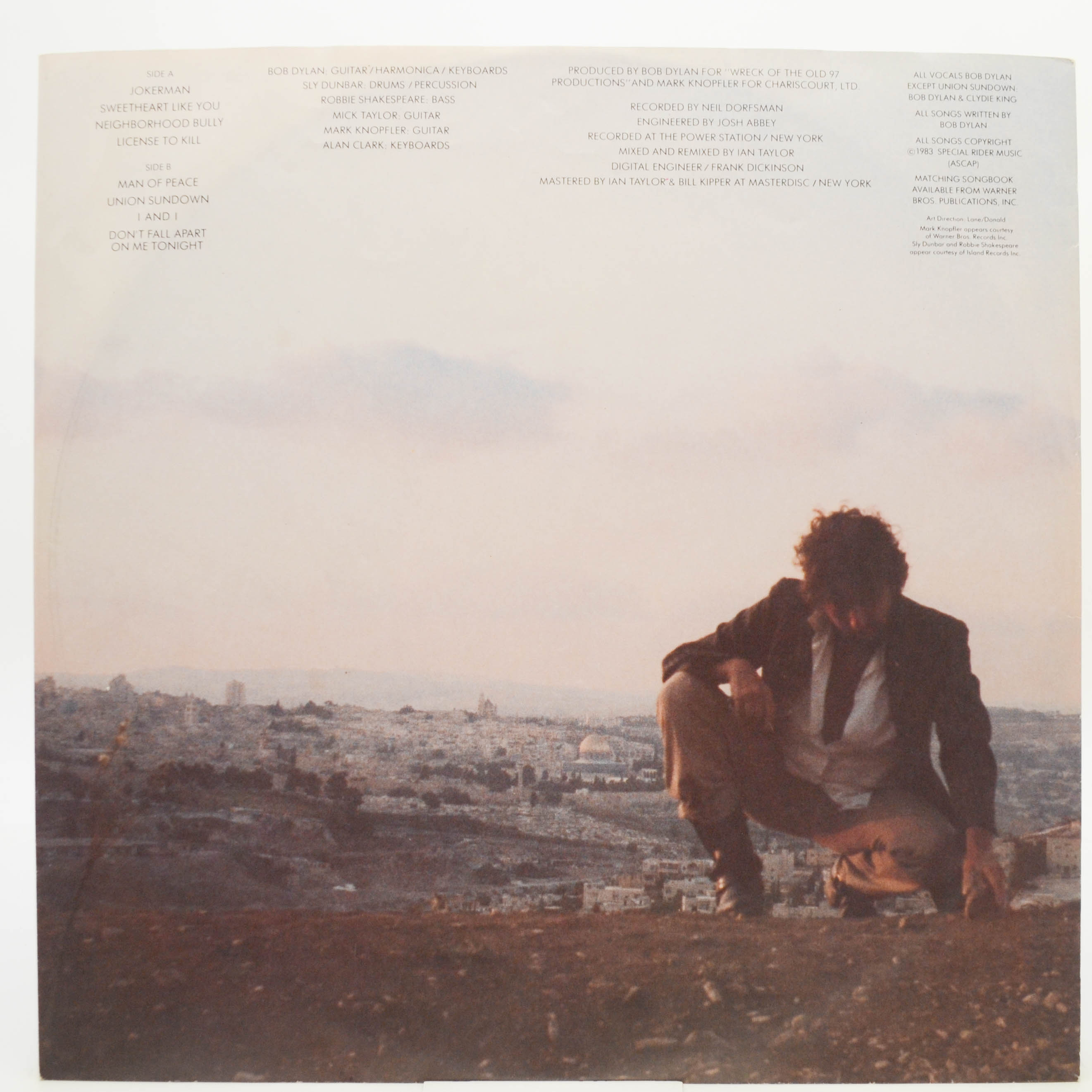 Bob Dylan — Infidels, 1983