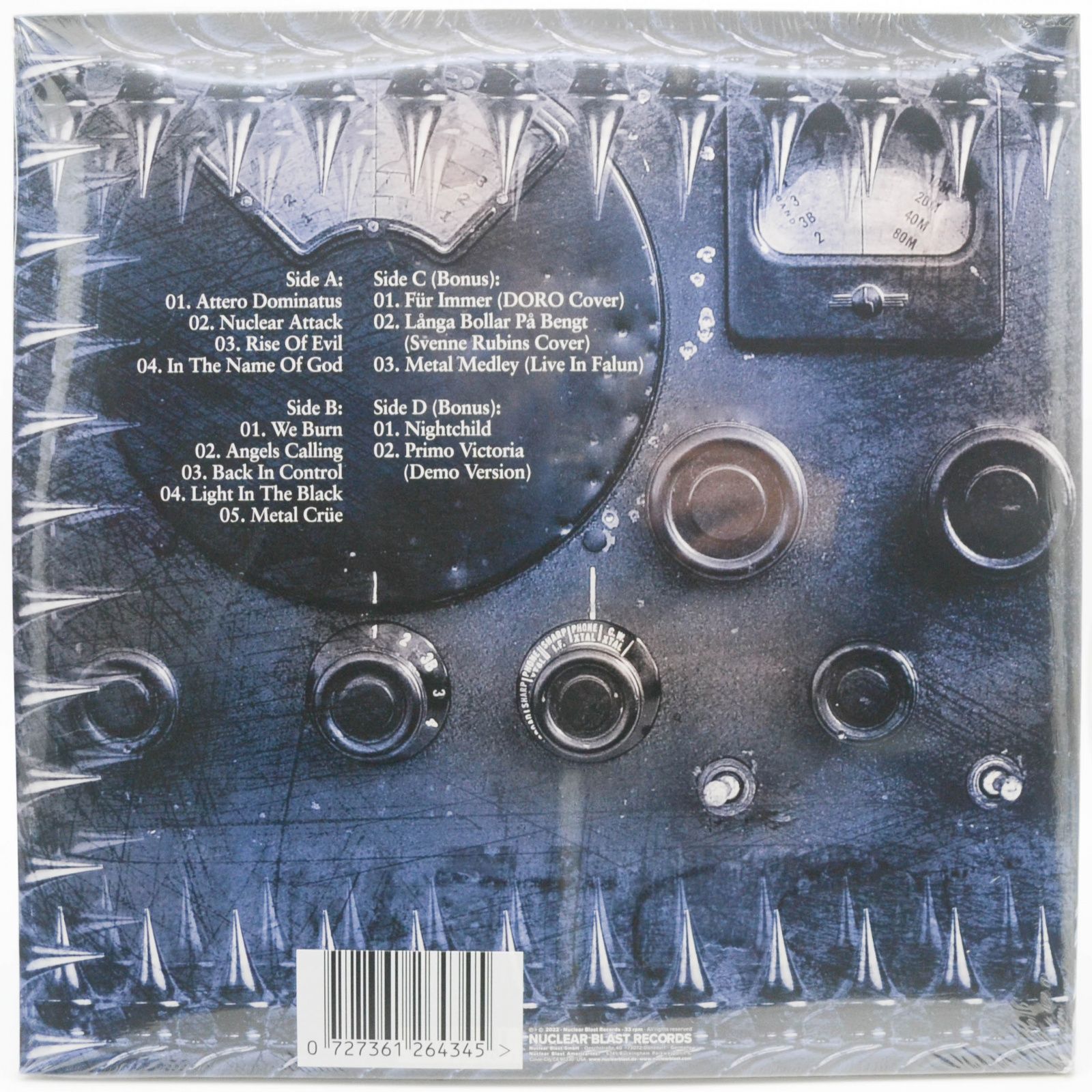 Sabaton — Attero Dominatus Re-Armed (2LP), 2006