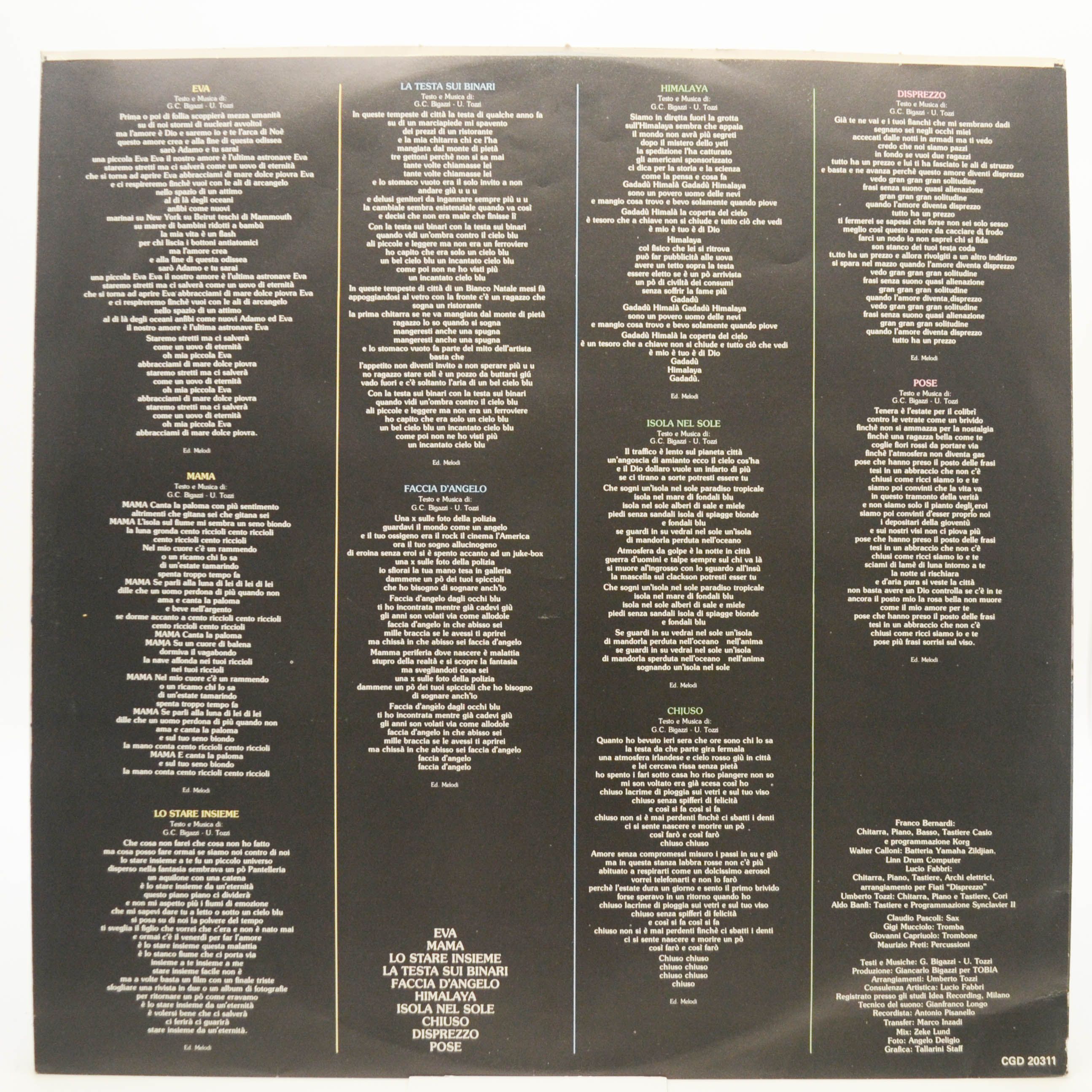 Umberto Tozzi — Eva (1-st, Italy), 1982