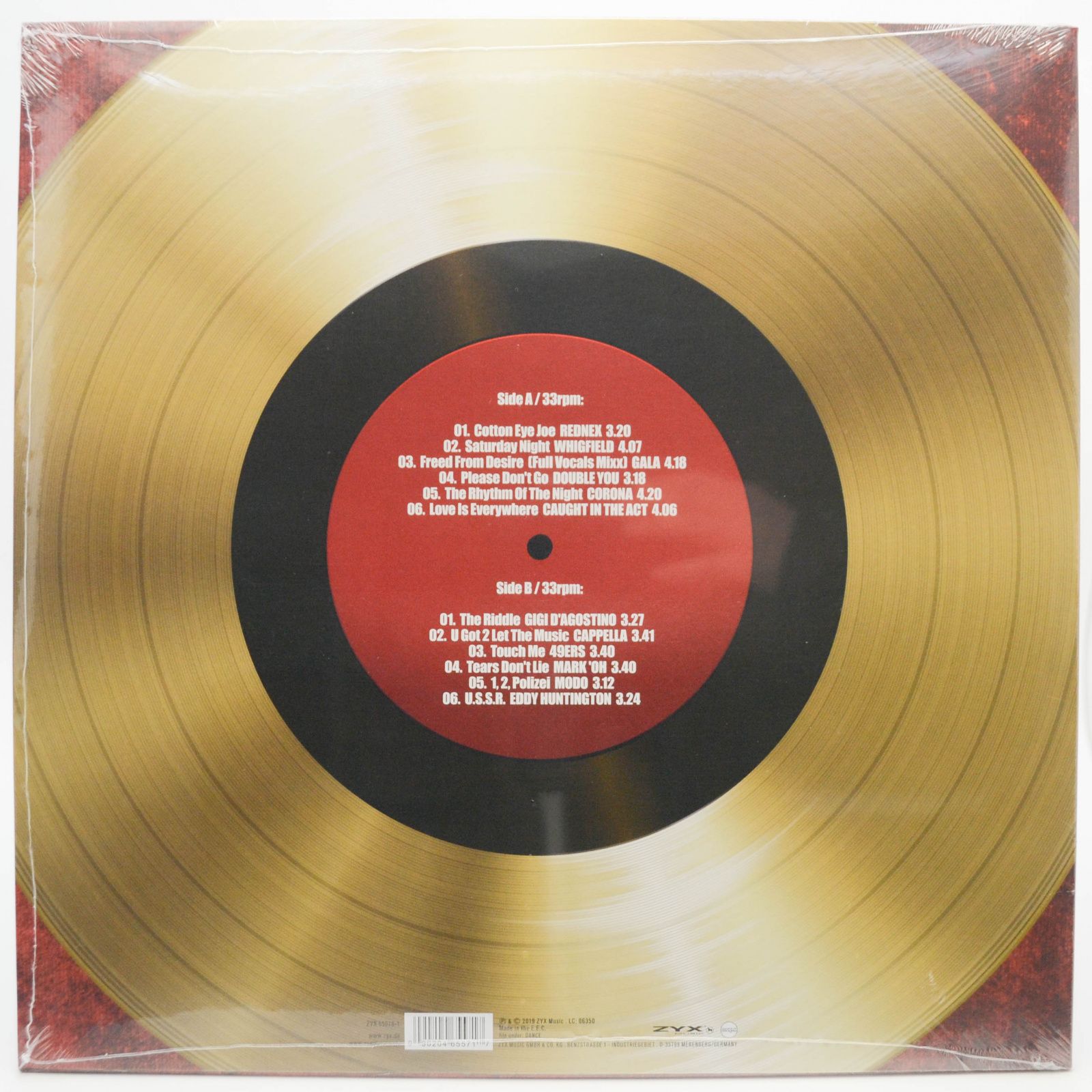 Various — Golden Chart Hits Of The 80s & 90s, 2019