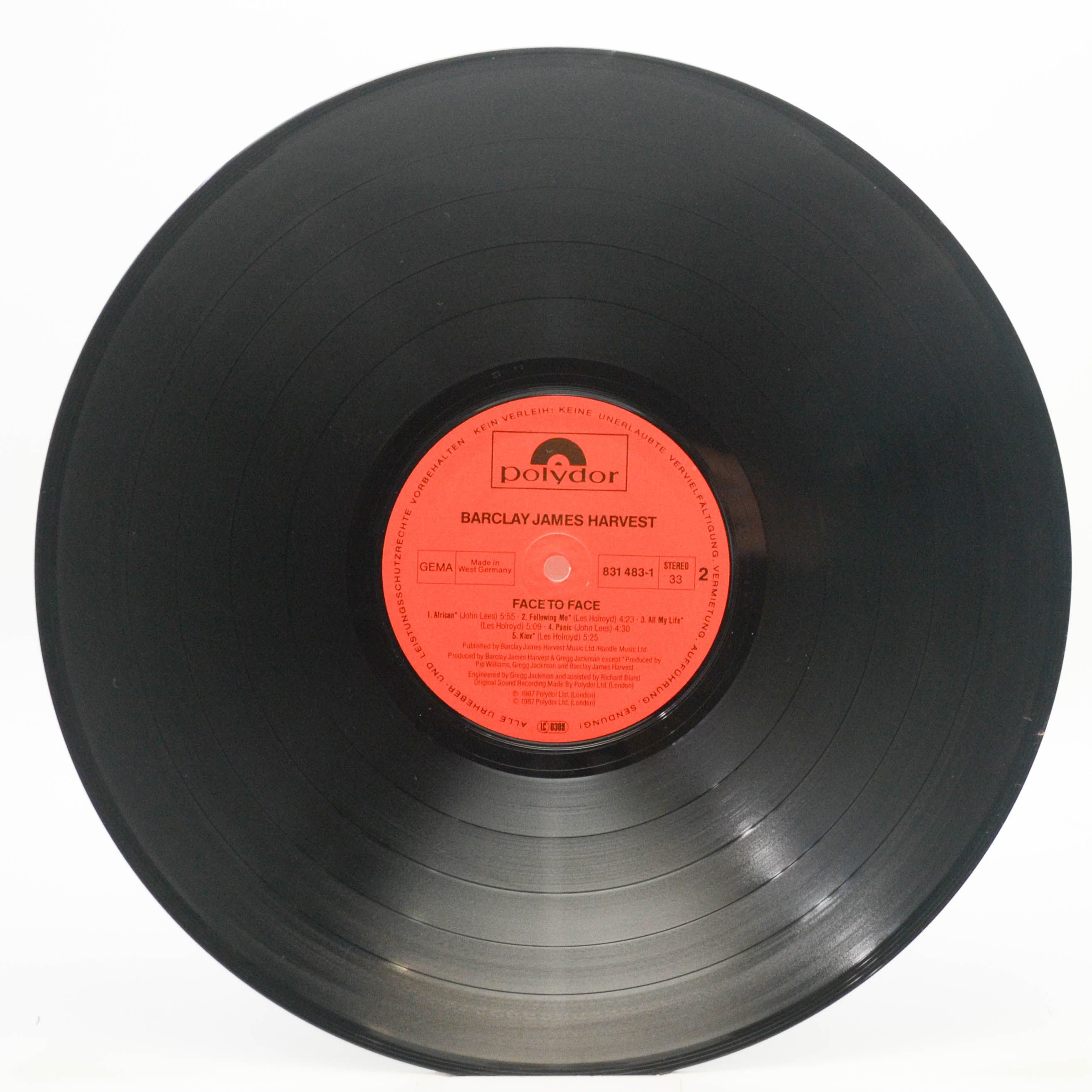 Barclay James Harvest — Face To Face, 1987