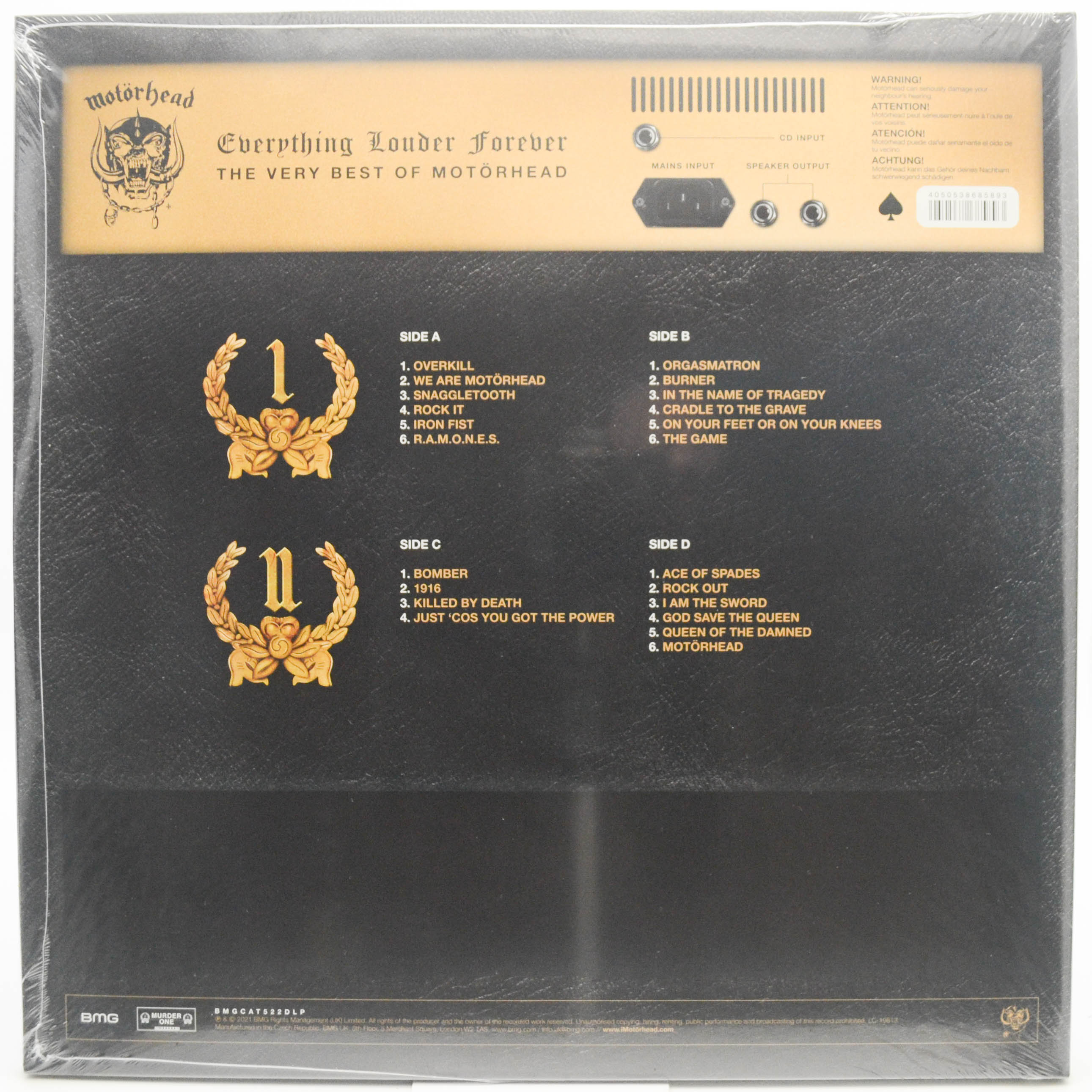 Motörhead — Everything Louder Forever (2LP), 2021