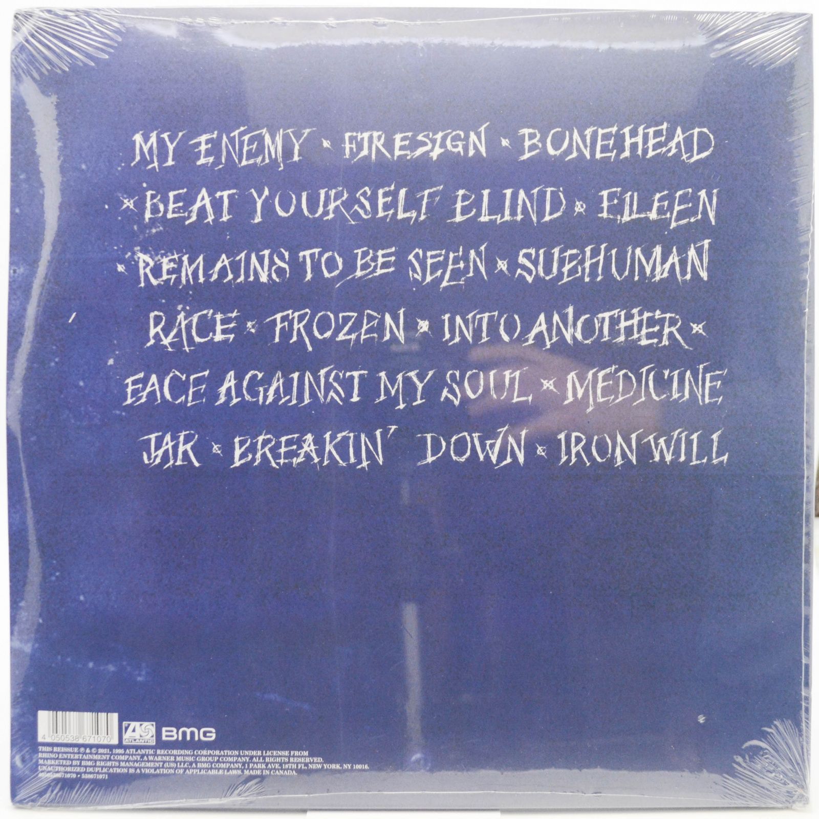 Skid Row — Subhuman Race (2LP), 1995