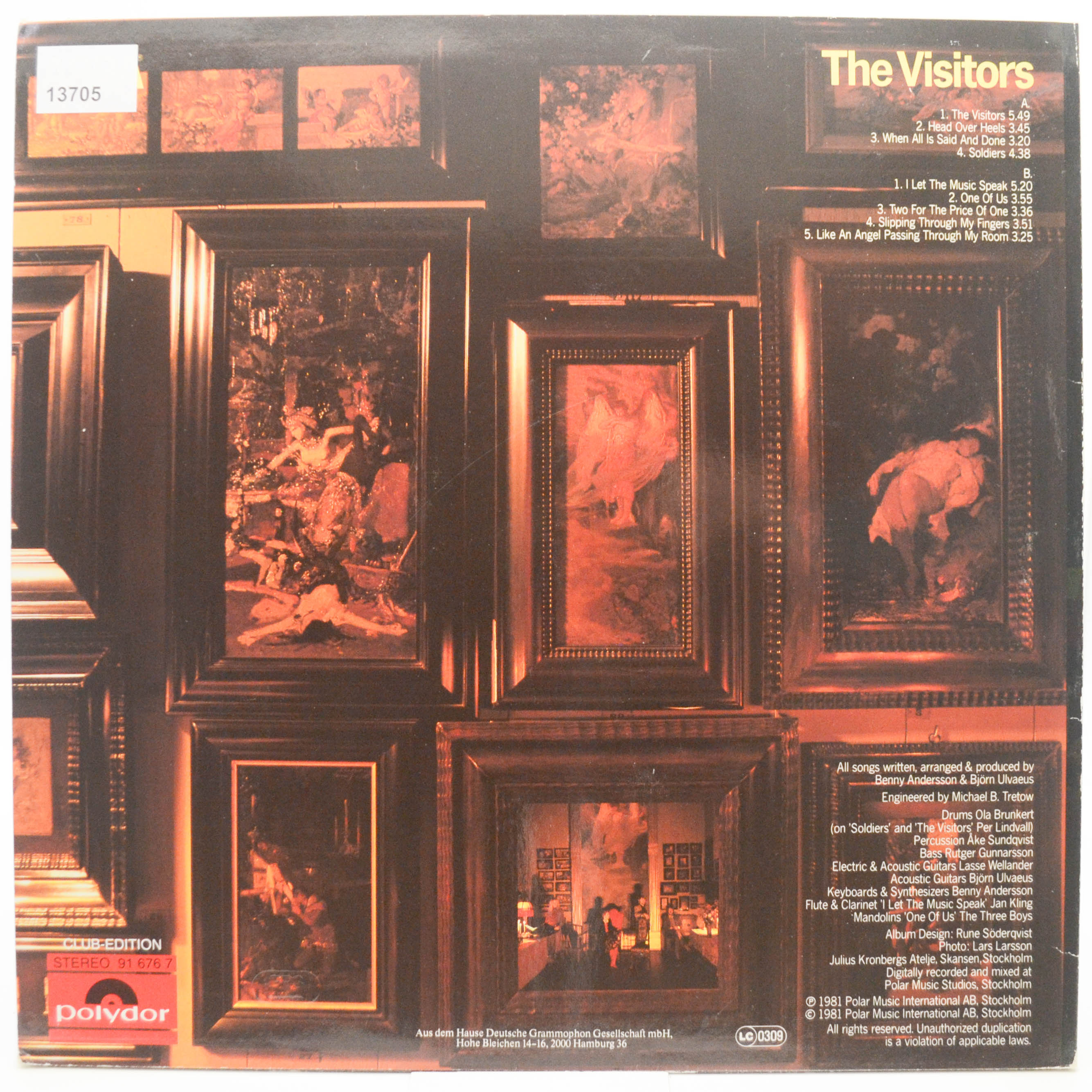 ABBA — The Visitors, 1981