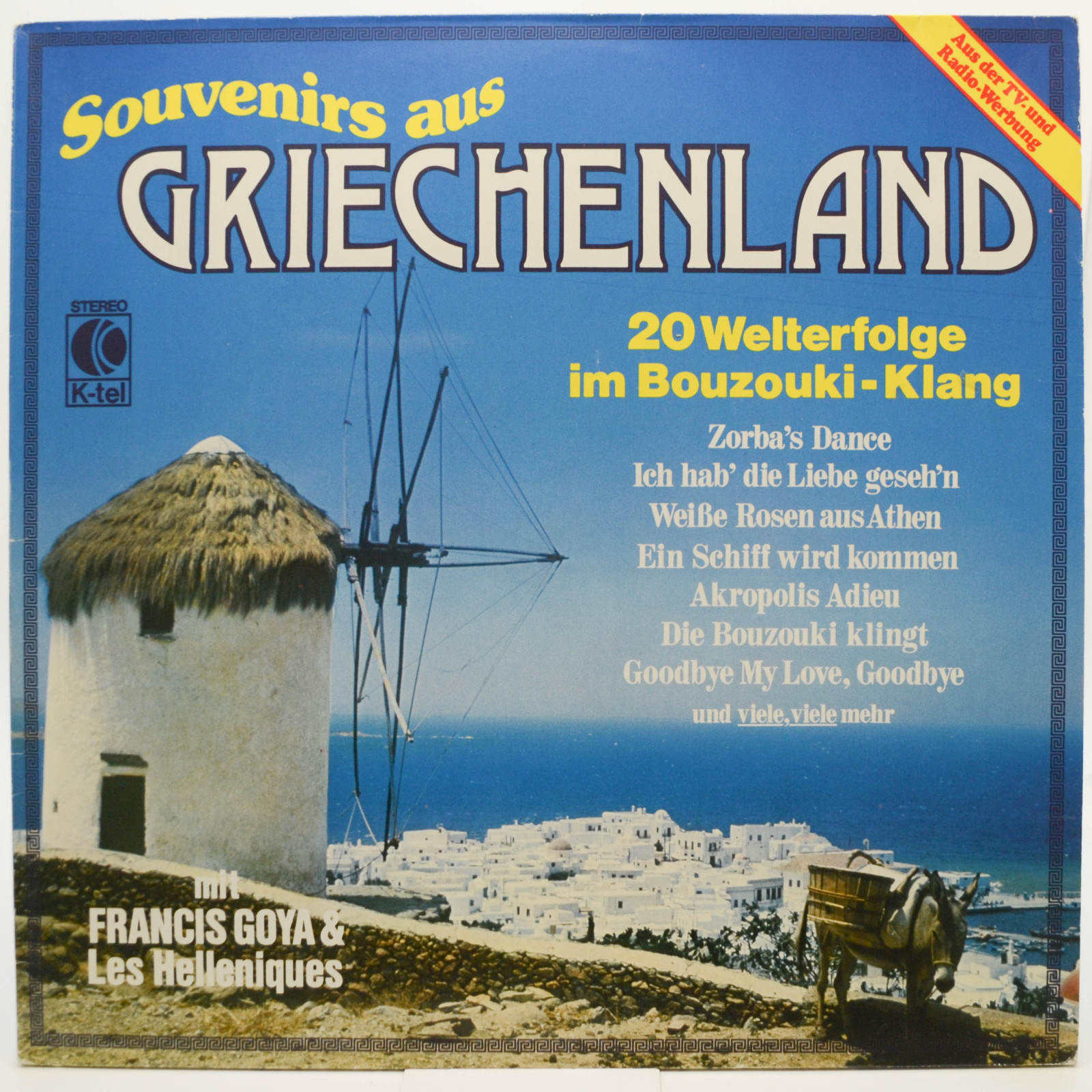 Francis Goya & Les Helleniques — Souvenirs Aus Griechenland, 1979