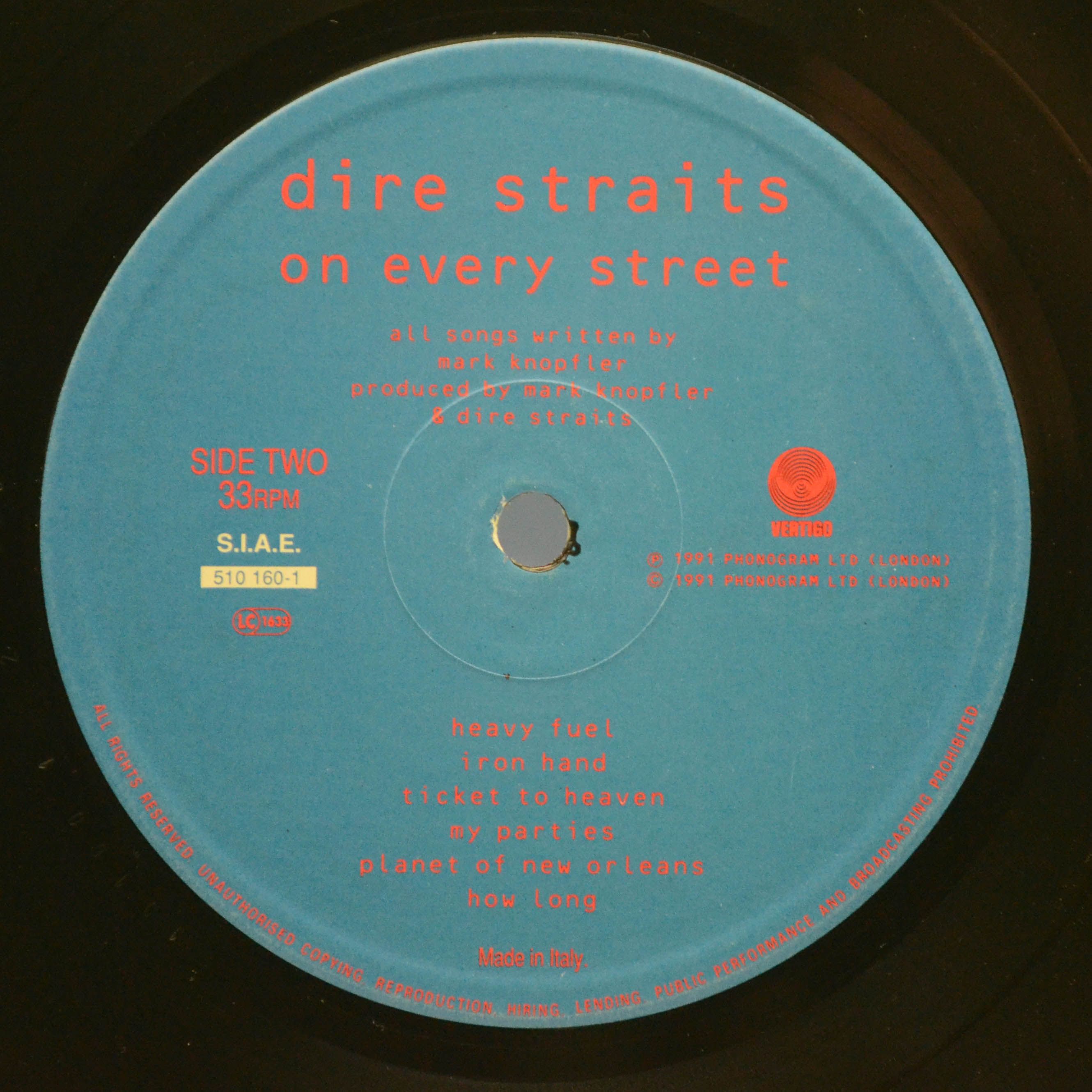 Dire Straits — On Every Street, 1991