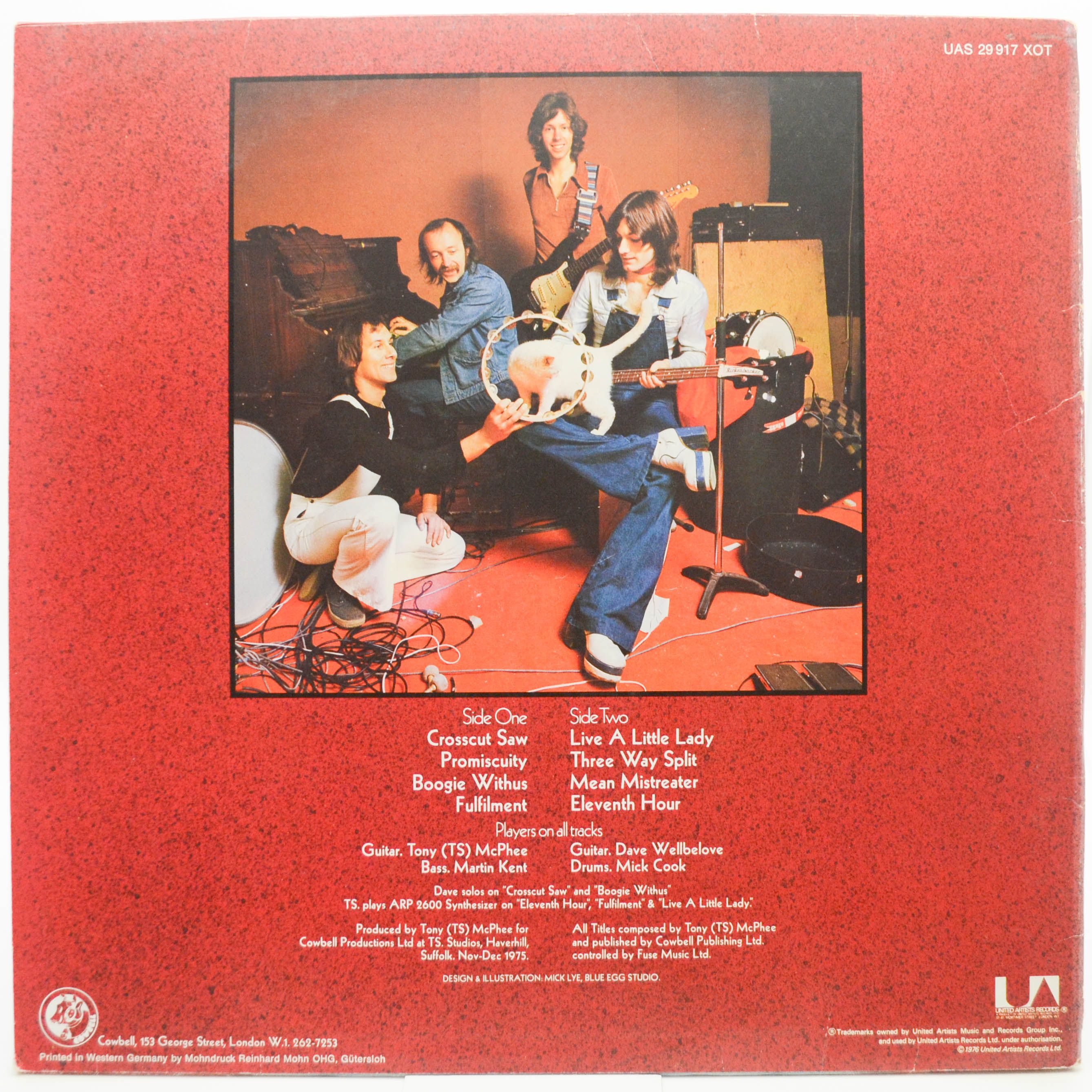 Groundhogs — Crosscut Saw, 1976