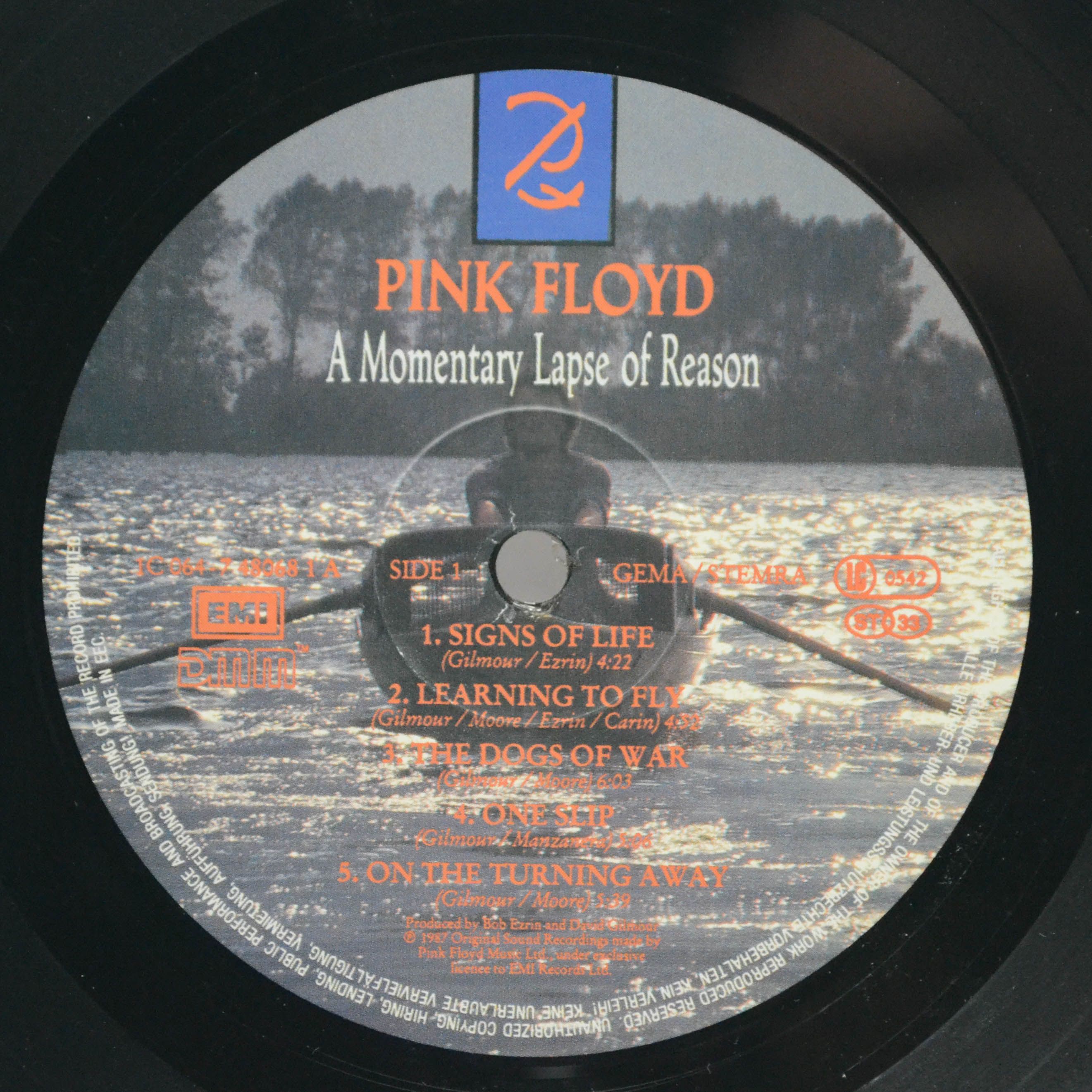 Pink Floyd — A Momentary Lapse Of Reason, 1987