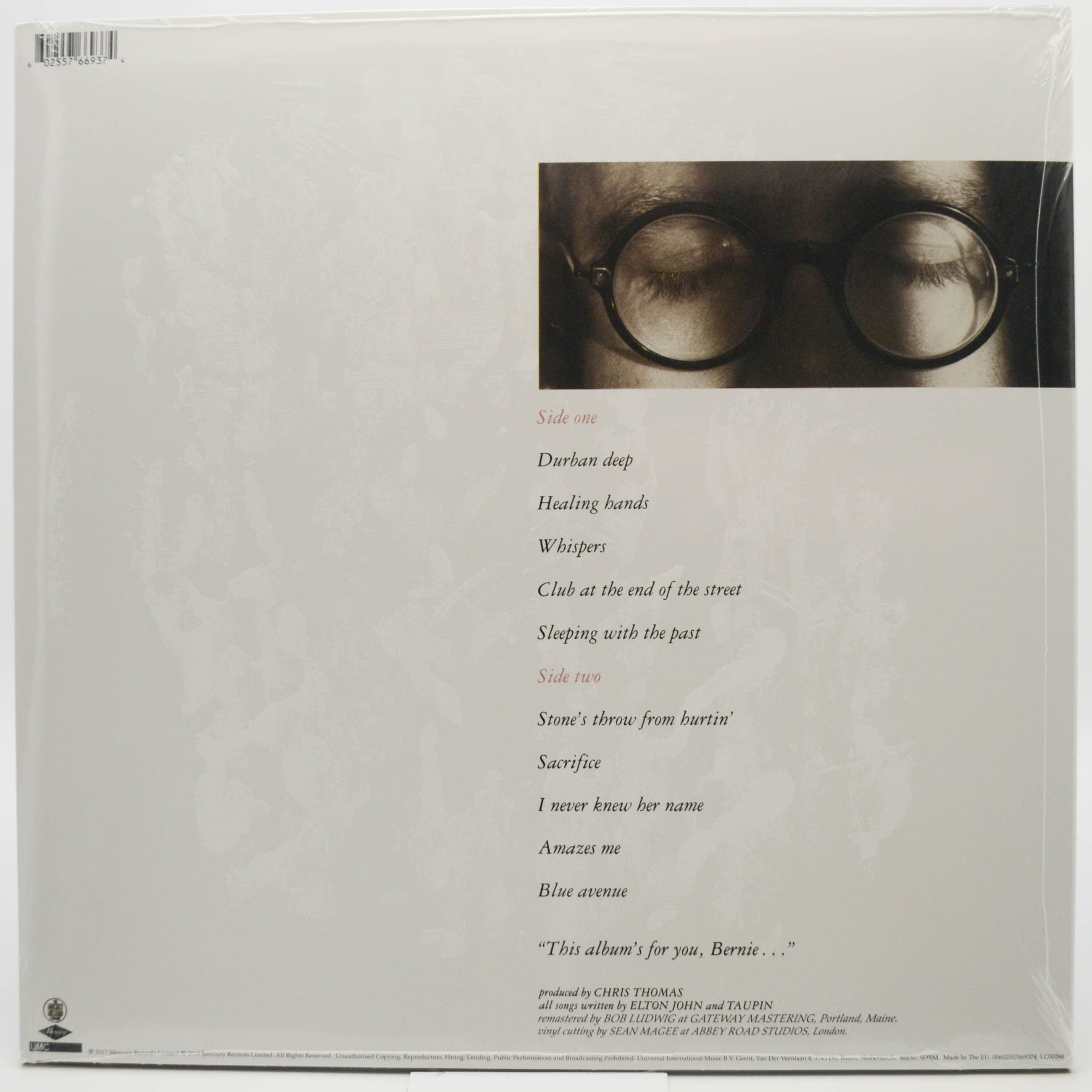 Elton John — Sleeping With The Past, 1989