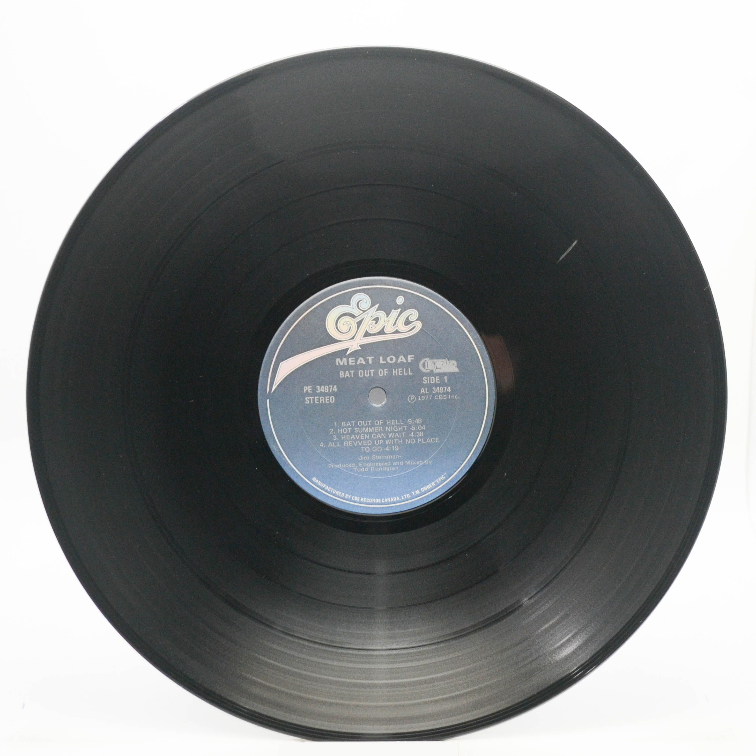 Meat Loaf — Bat Out Of Hell, 1977