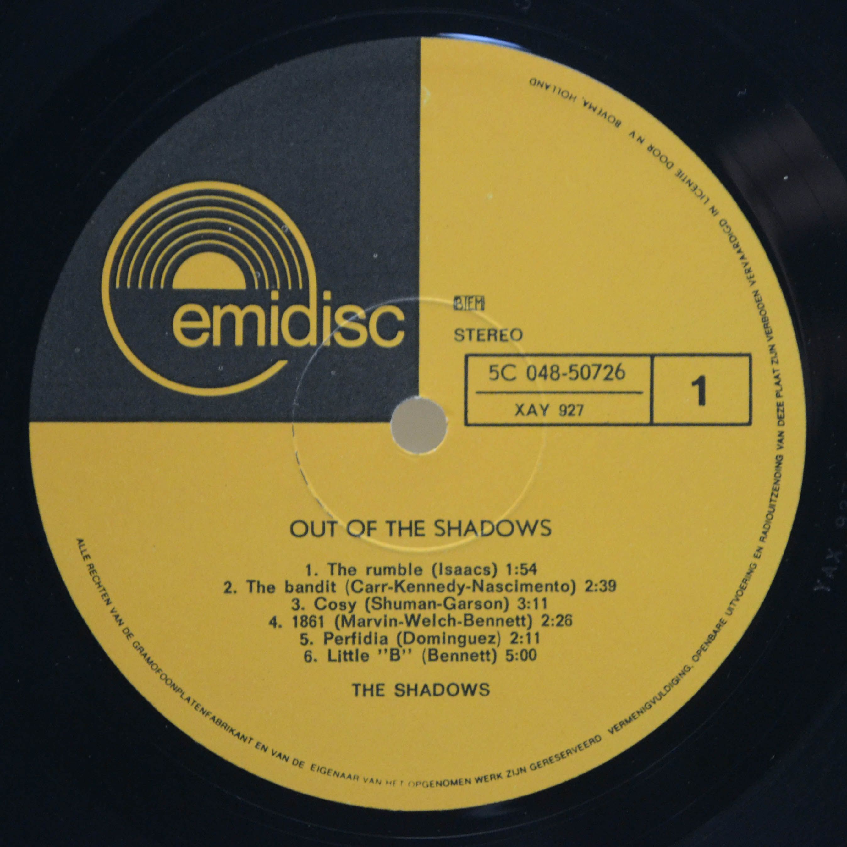 Shadows — Out Of The Shadows, 1970
