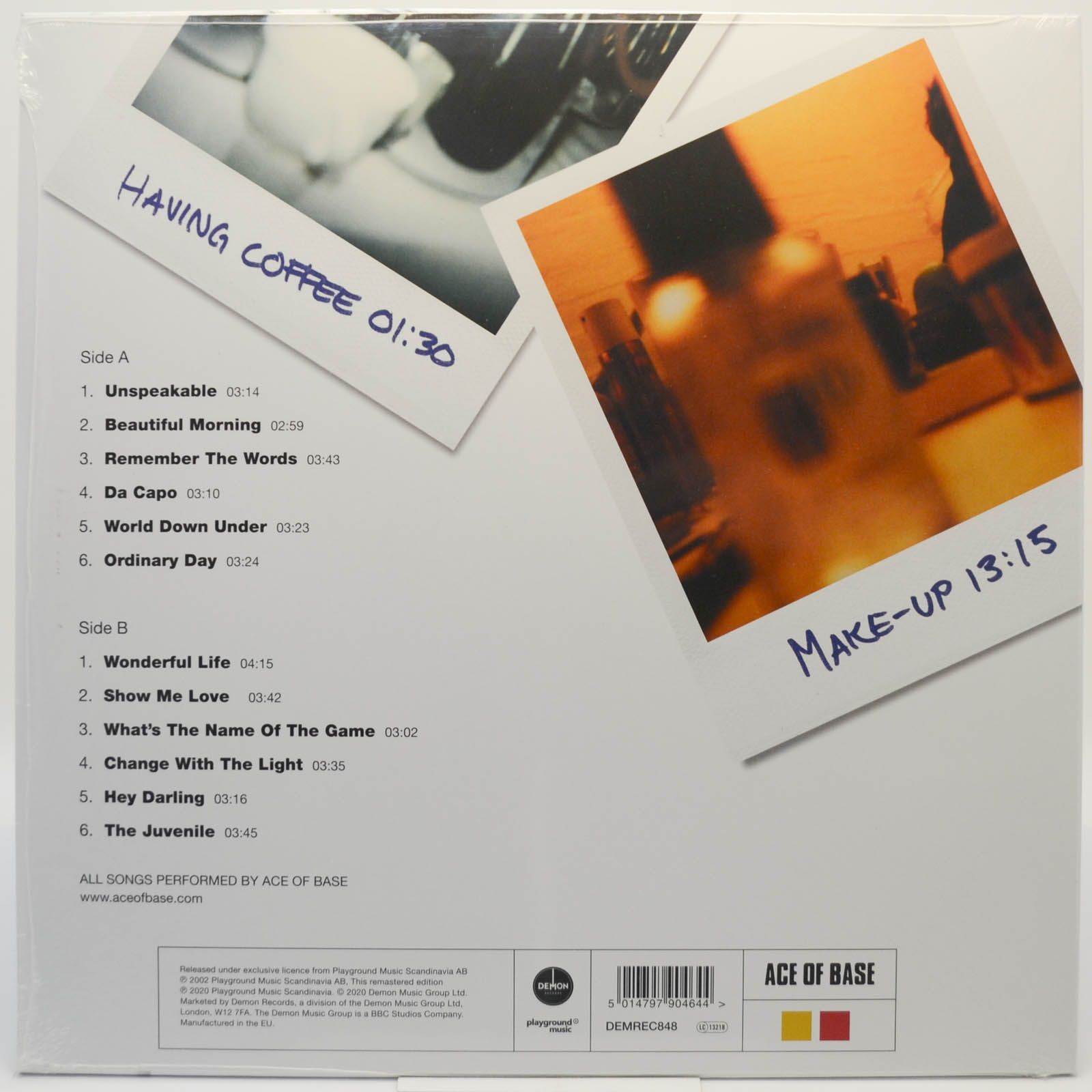 Ace Of Base — Da Capo, 2002