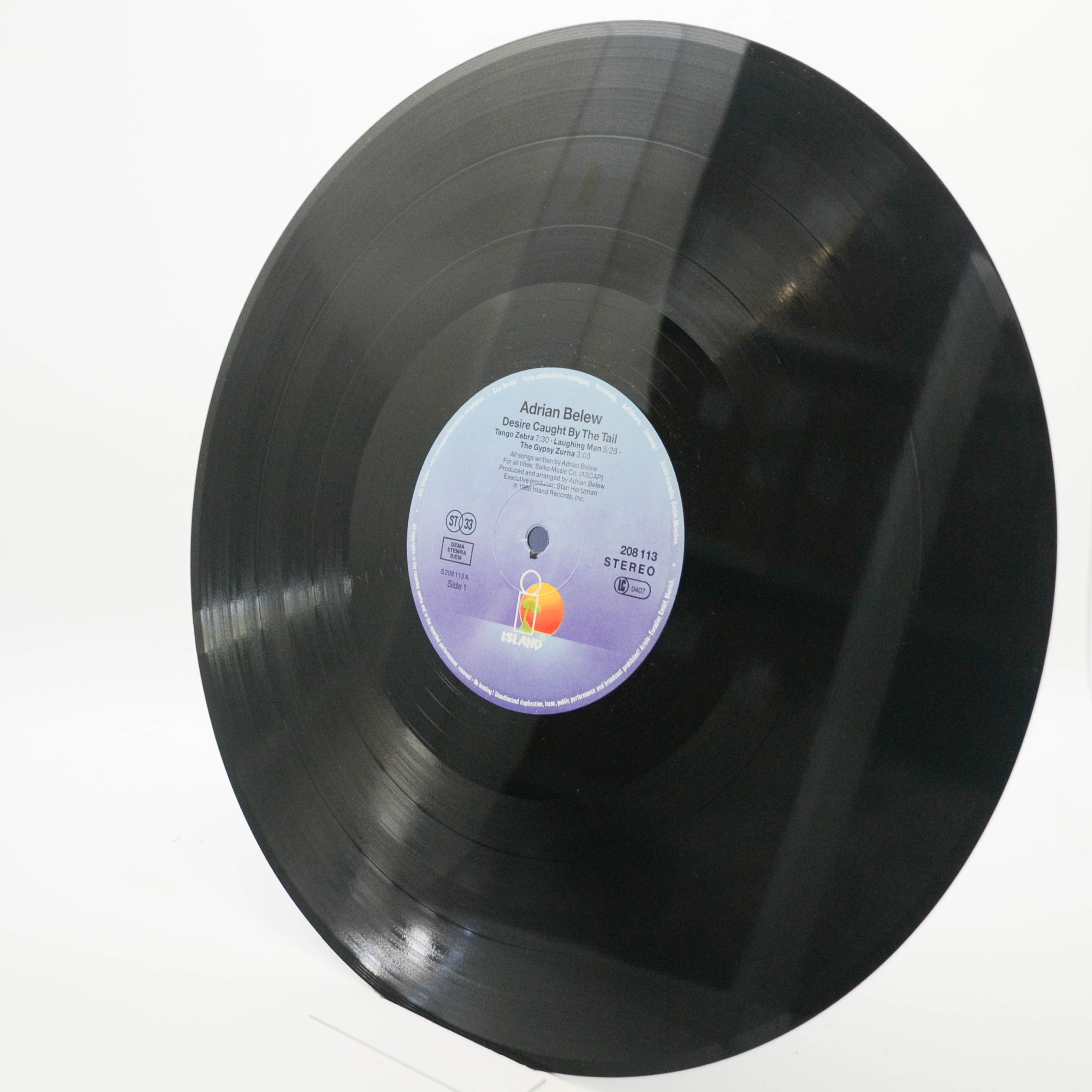 Adrian Belew — Desire Caught By The Tail, 1986