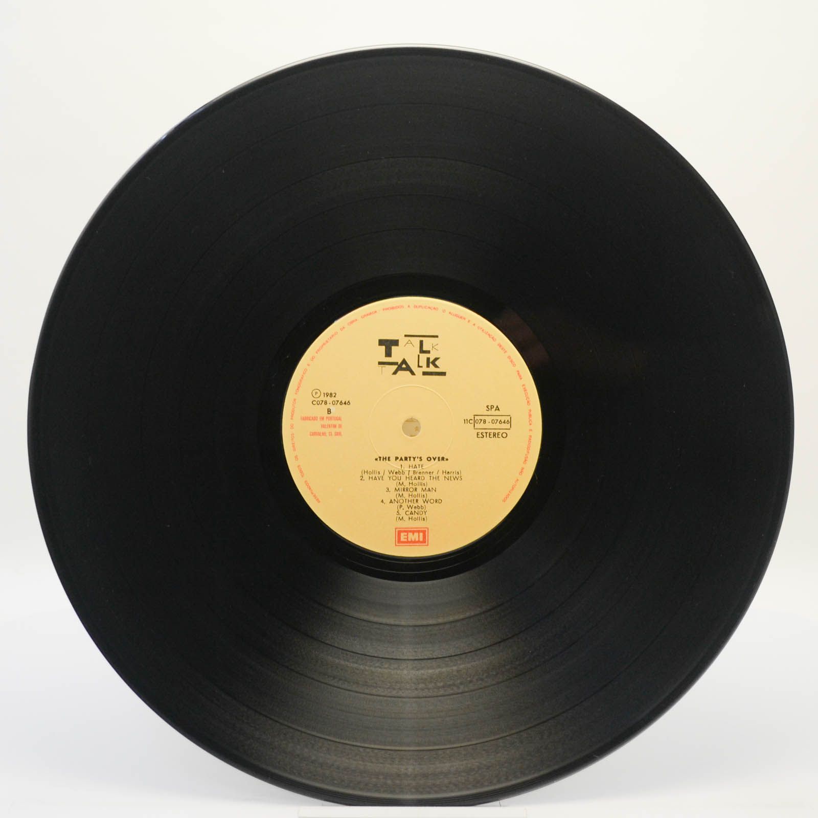 Talk Talk — The Party's Over, 1982