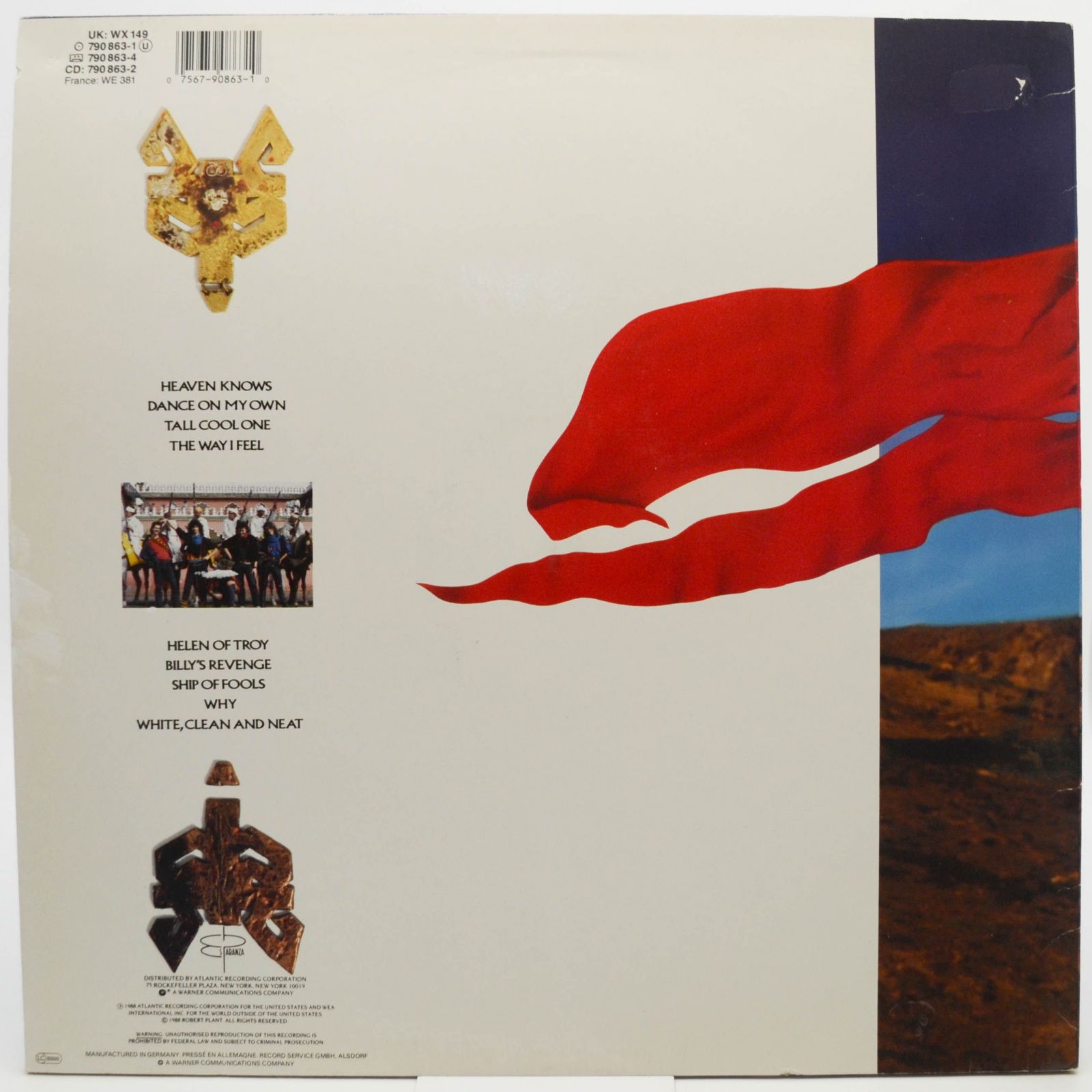 Robert Plant — Now And Zen, 1988