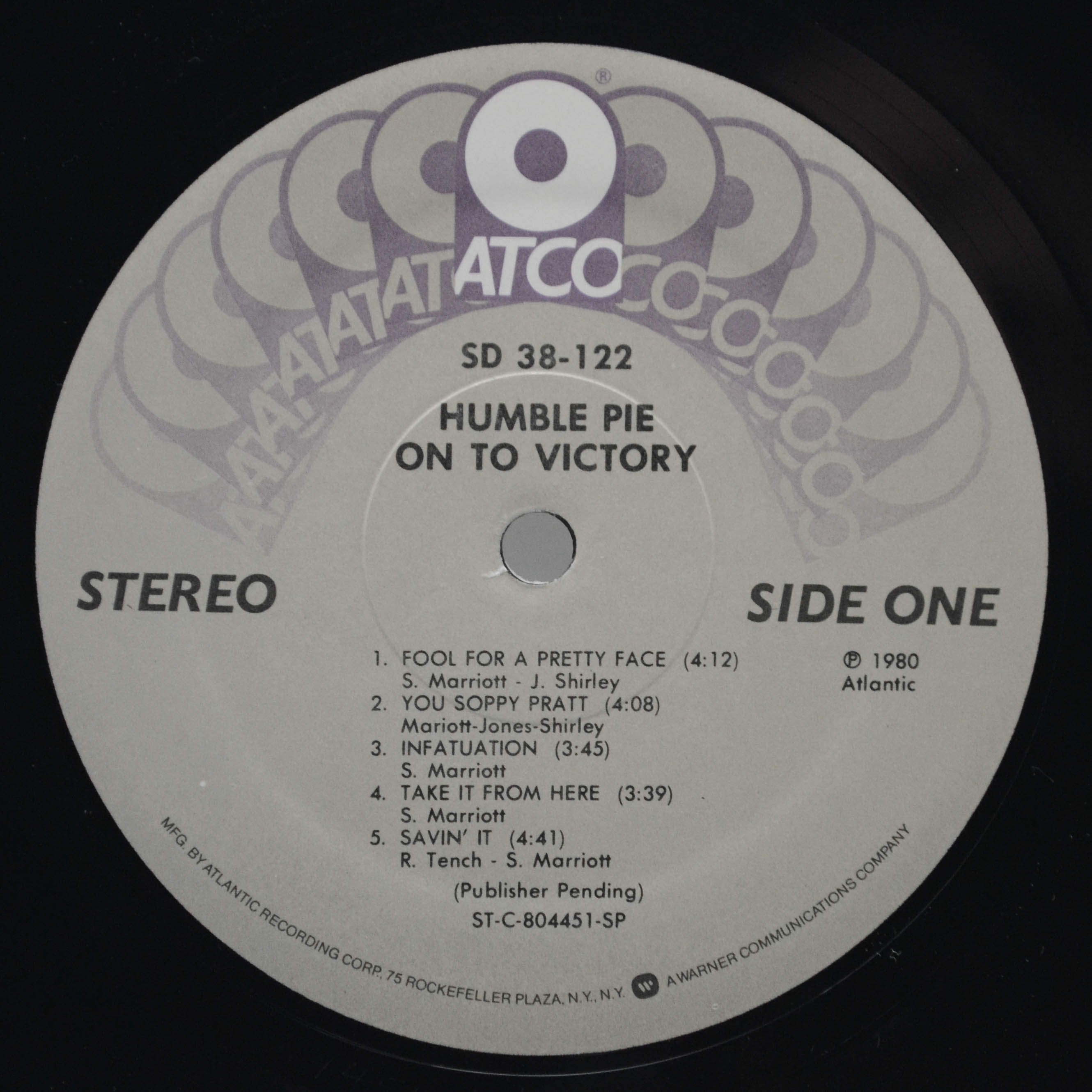 Humble Pie — On To Victory (USA), 1980