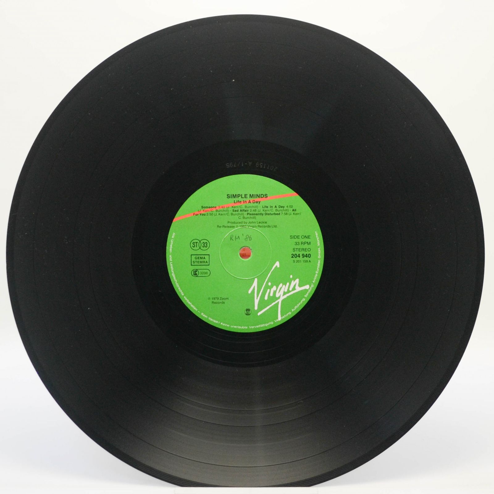 Simple Minds — Life In A Day, 1984