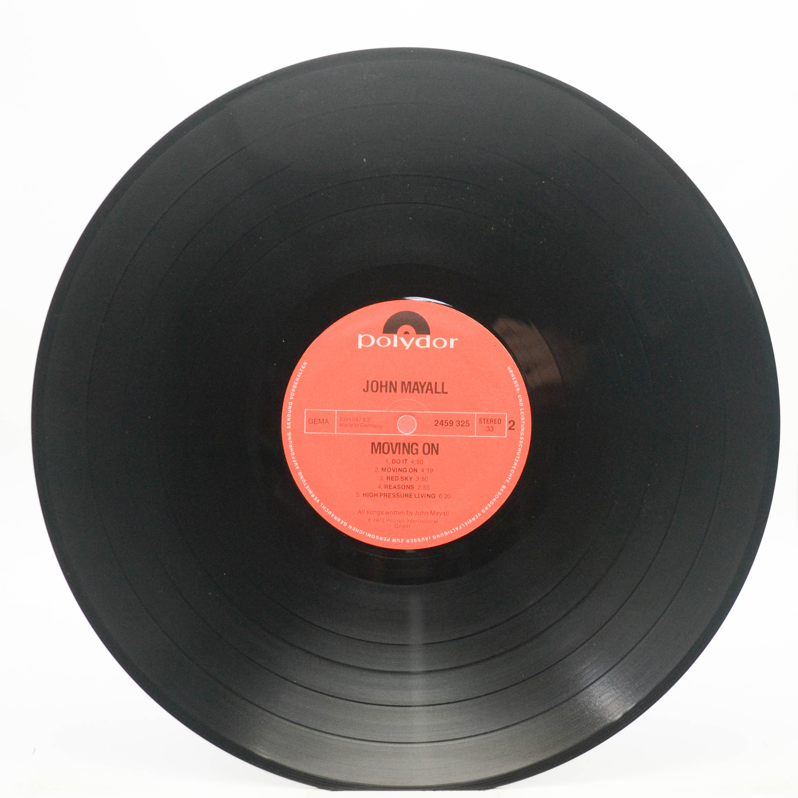 John Mayall — Moving On, 1972