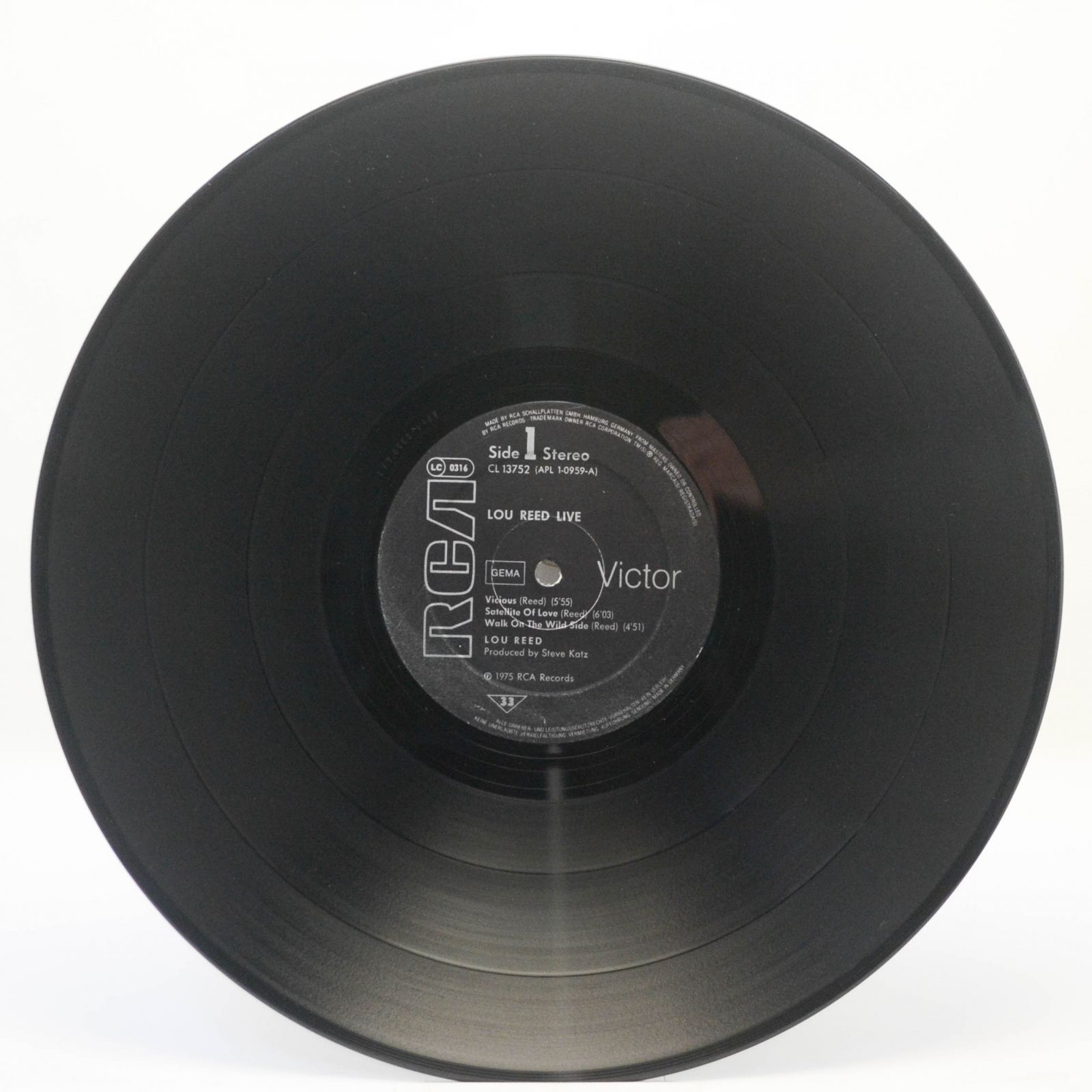 Lou Reed — Lou Reed Live, 1981