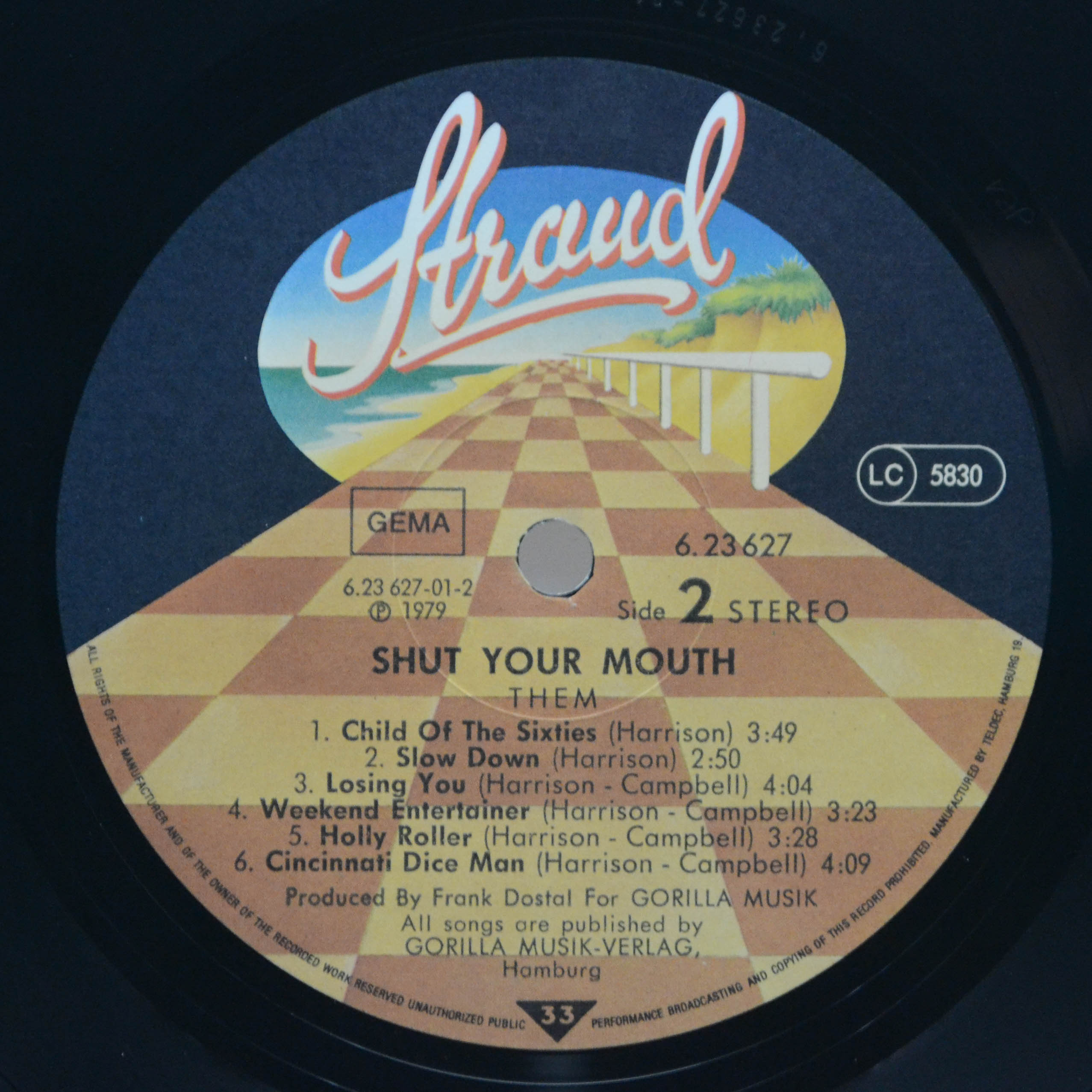 Them — Shut Your Mouth, 1979