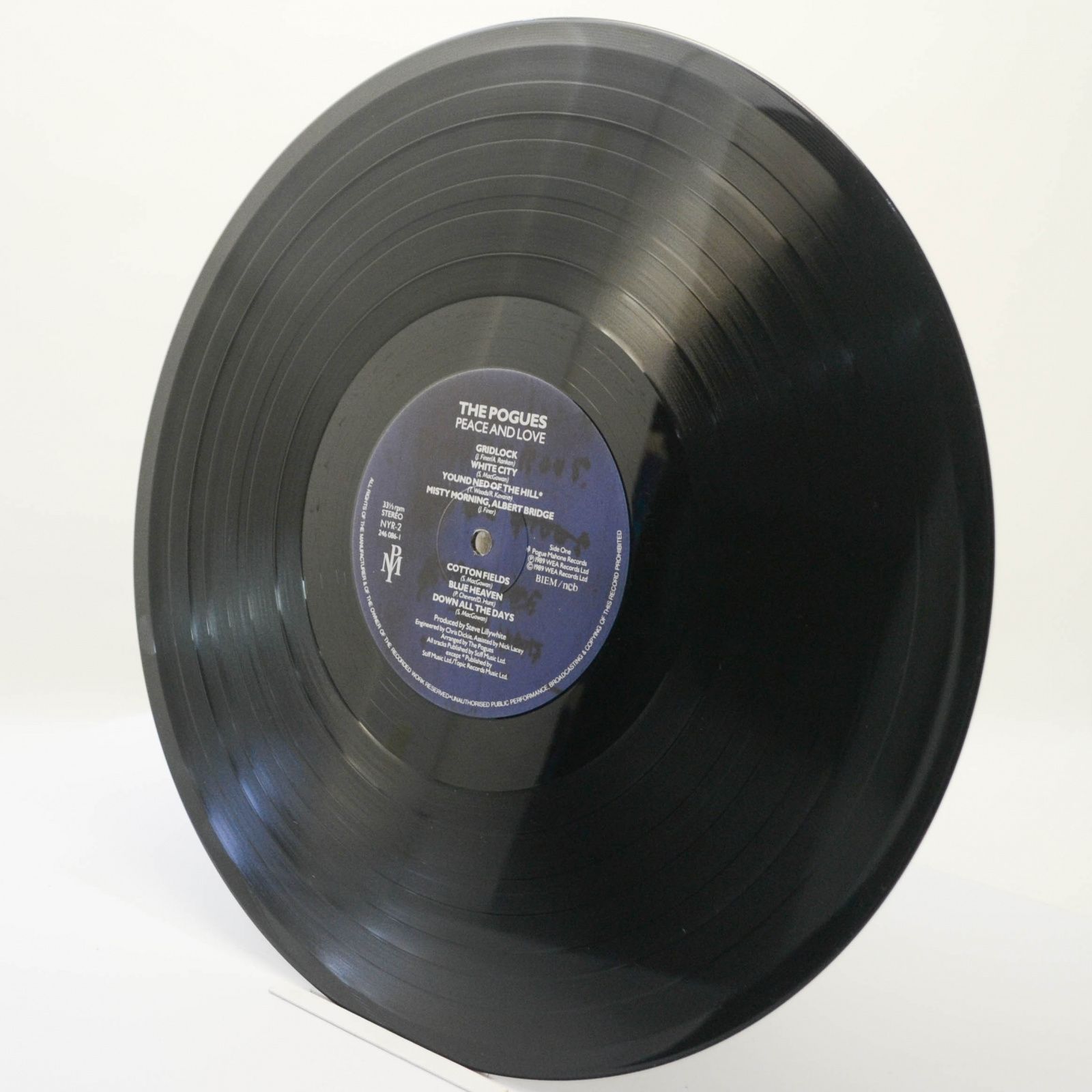 Pogues — Peace And Love, 1989